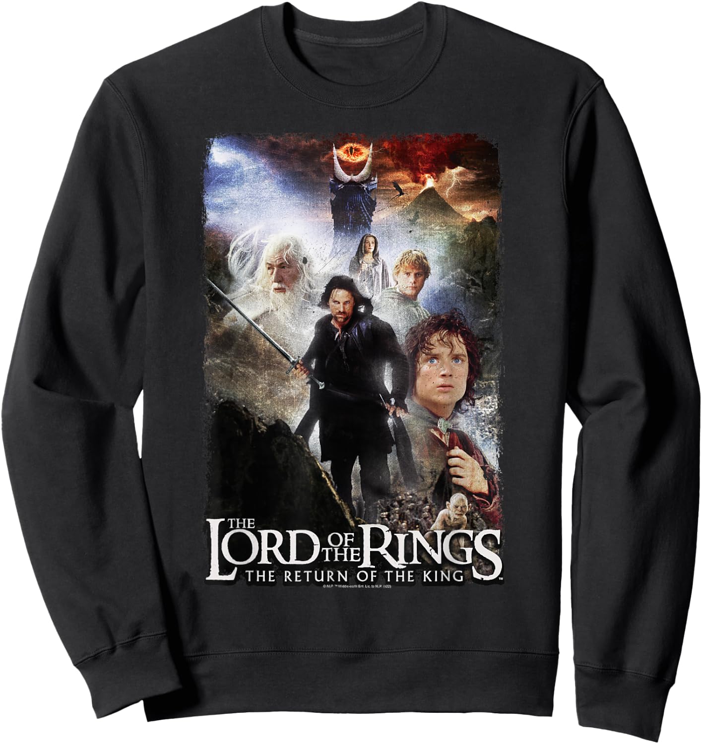 The Lord of the Rings The Return Of The King Final Fight Sweatshirt - Sweatshirt | Black