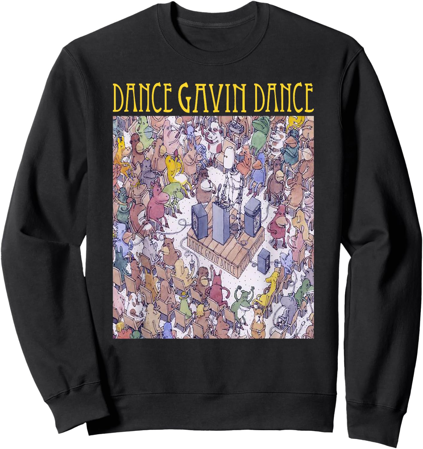 Dance Gavin Dance merch - Dance Gavin Dance - Gavin Dance Sweatshirt - Sweatshirt | Black