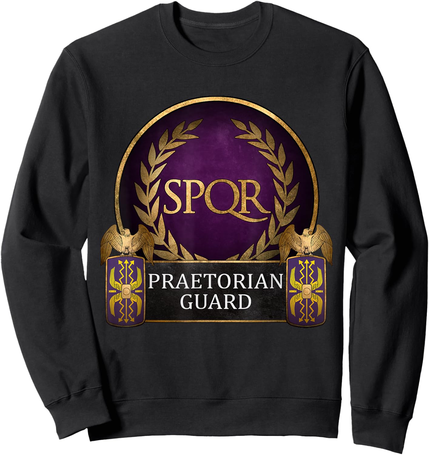 Praetorian Guard Ancient Roman History Sweatshirt - Sweatshirt | Black