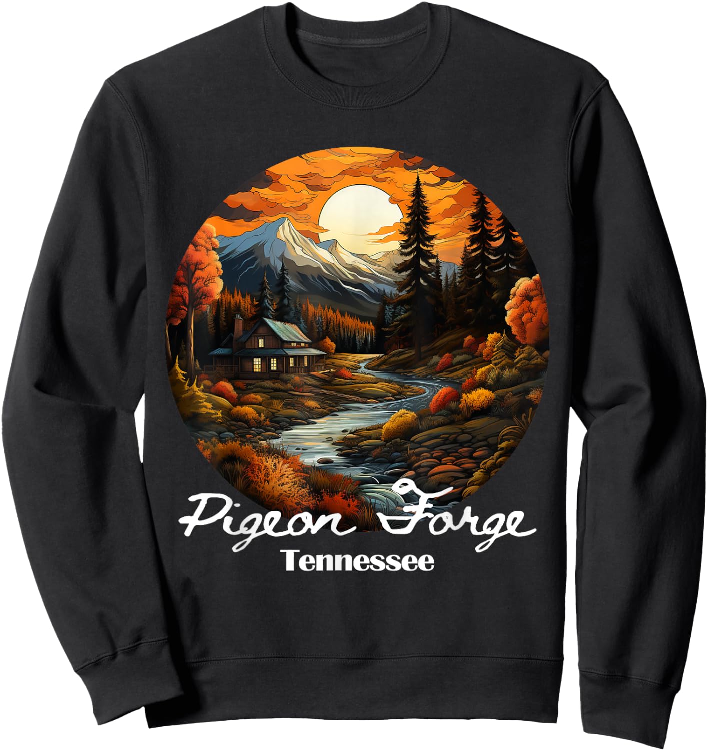 Pigeon Forge, TN, Souvenir Sweatshirt - Sweatshirt | Black
