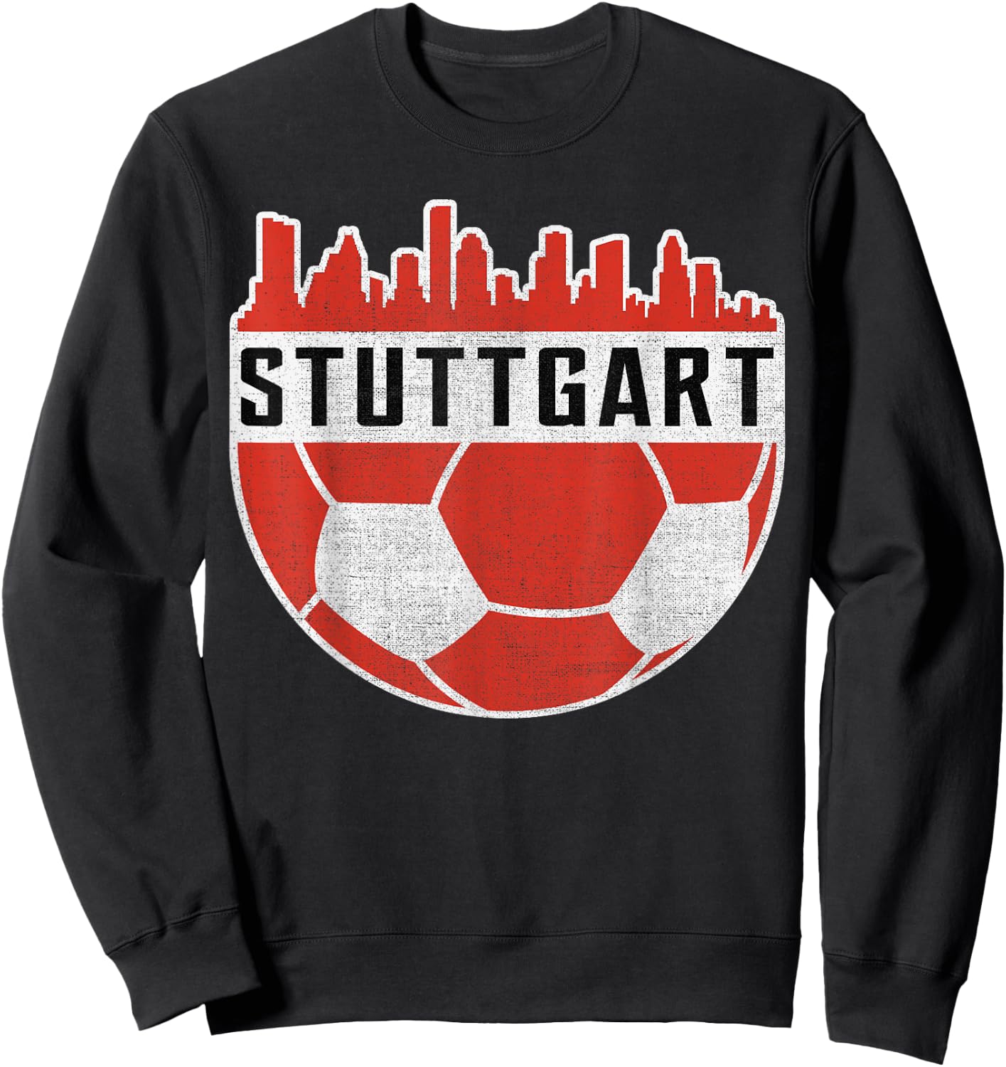 Stuttgart Football Football Club Football Fan Sweatshirt - Sweatshirt | Black