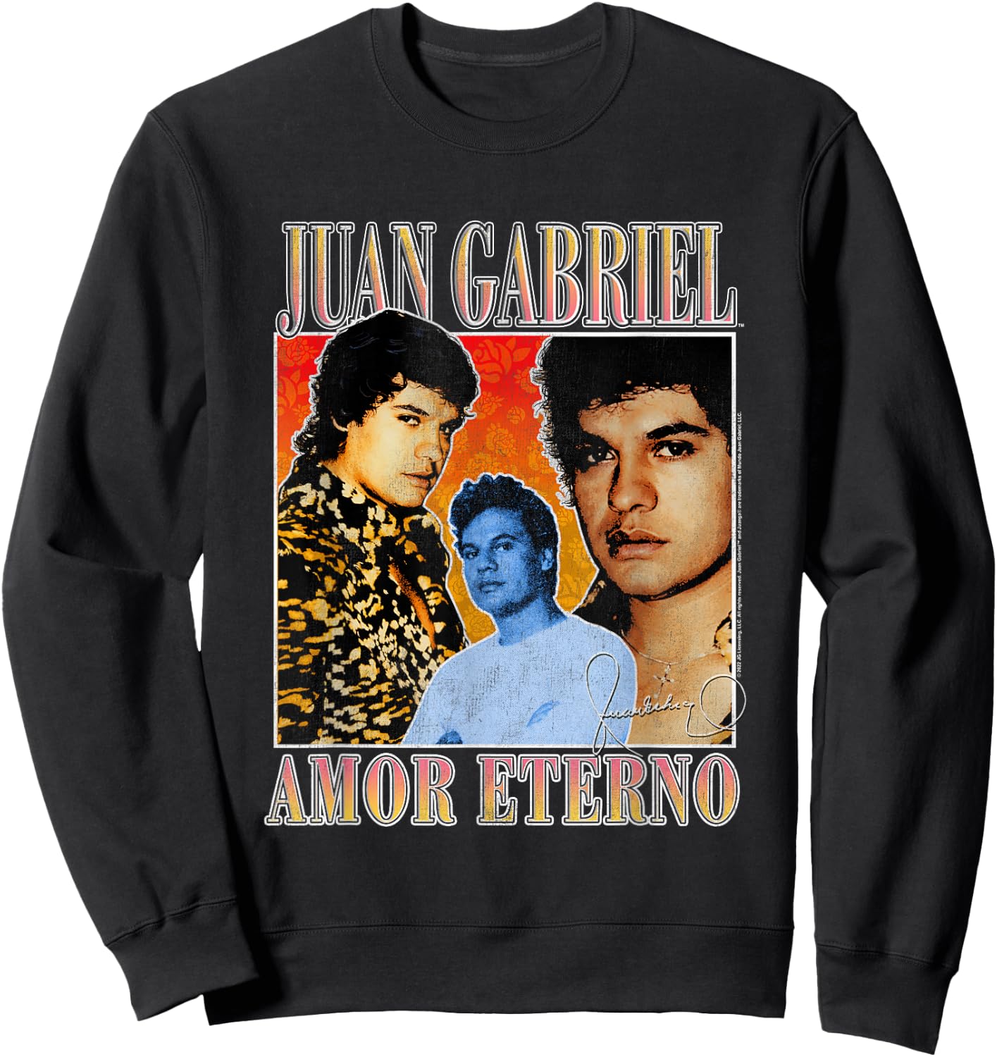 Popfunk Mexican Theme Women's Letter Print - Black, Small Sweatshirt - Sweatshirt | Black