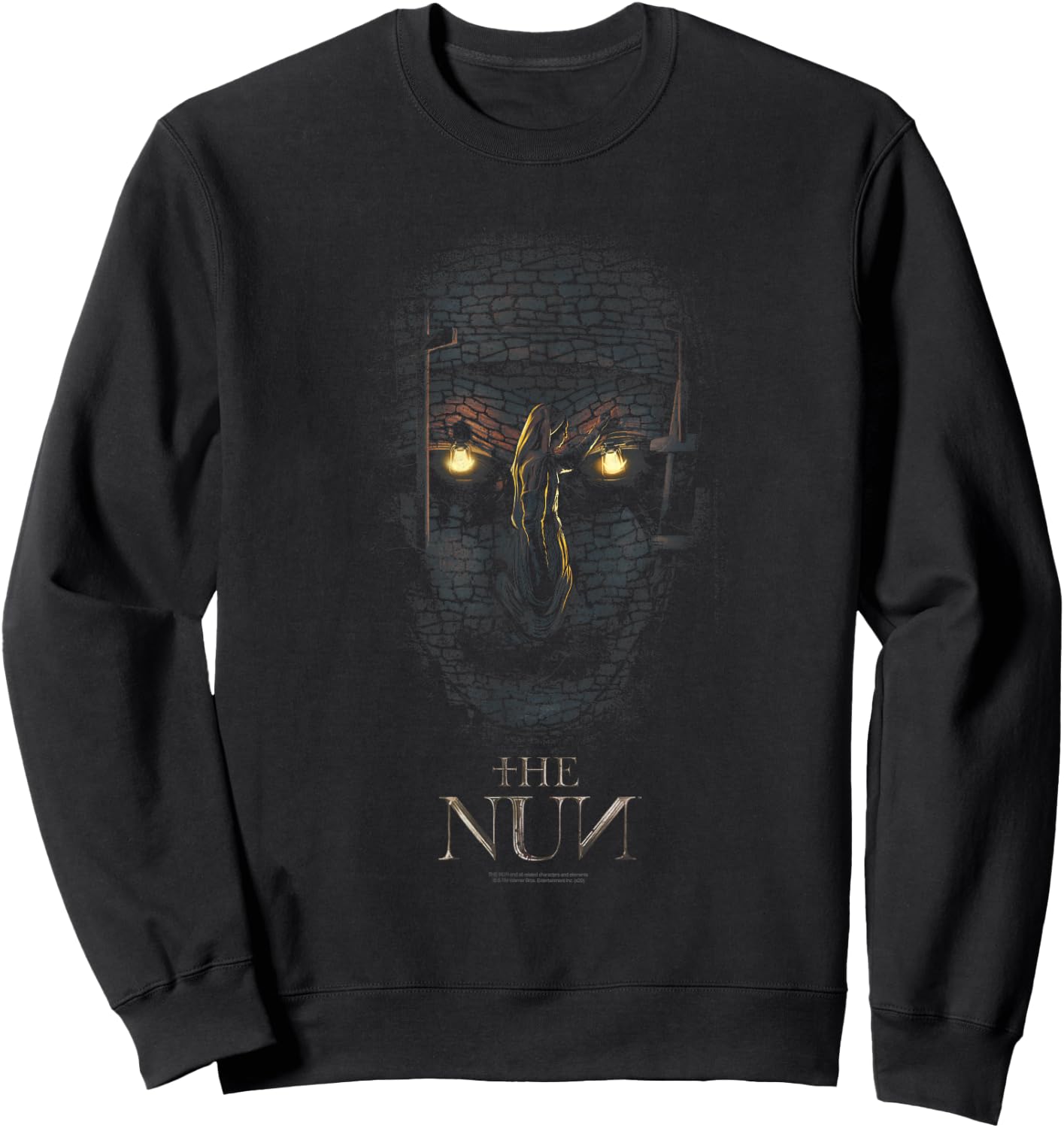 The Nun Catacombs Poster Sweatshirt - Sweatshirt | Black