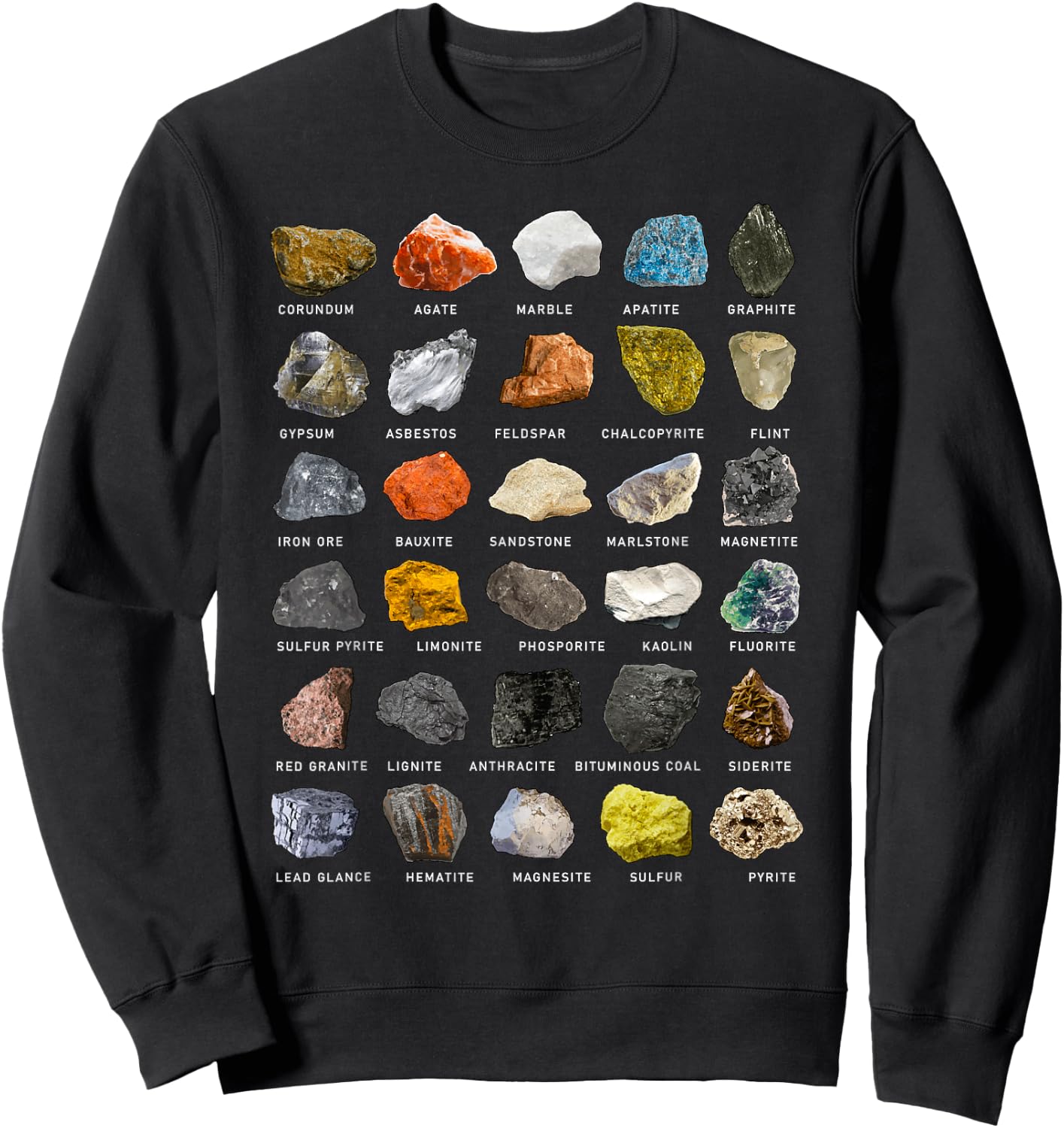 Geology, Rock Collector, Geologist, Rock Hound Sweatshirt - Sweatshirt | Black