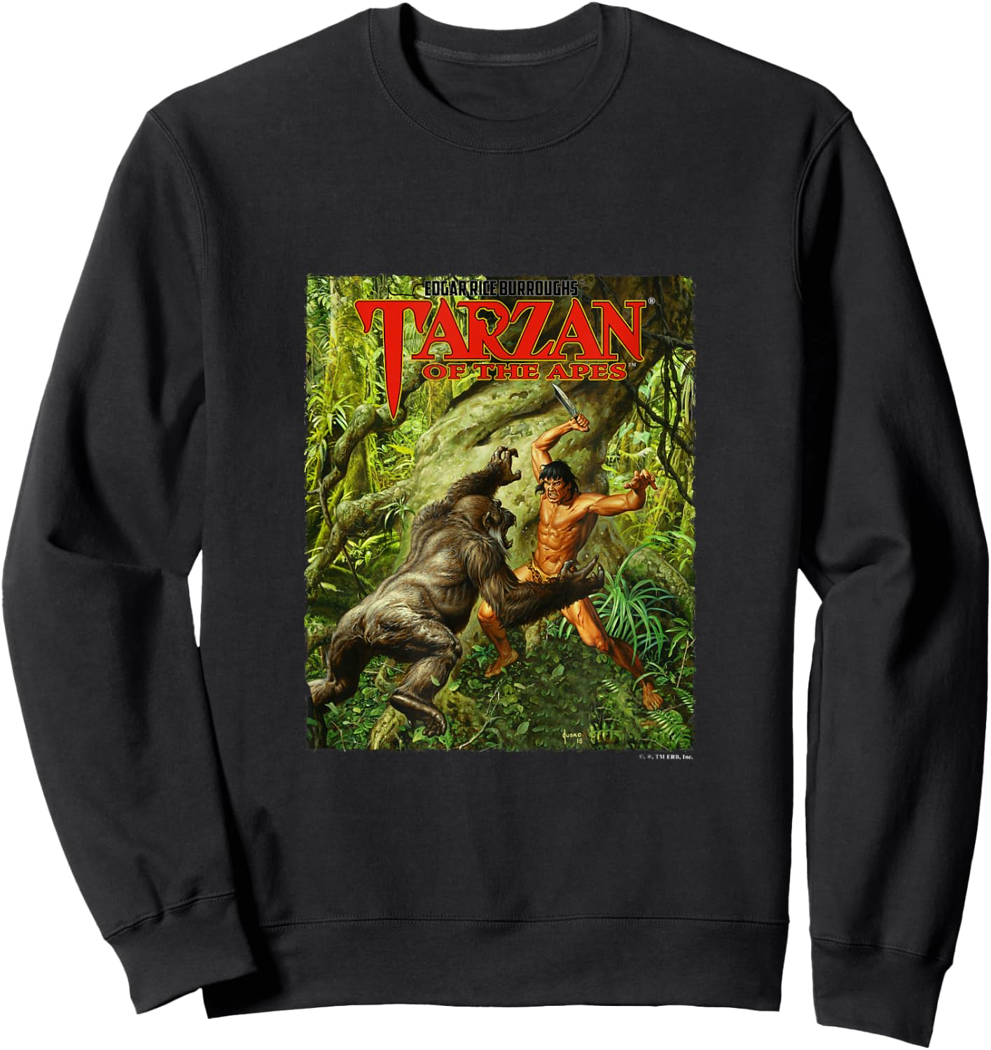 Tarzan of the Apes Sweatshirt - Sweatshirt | Black