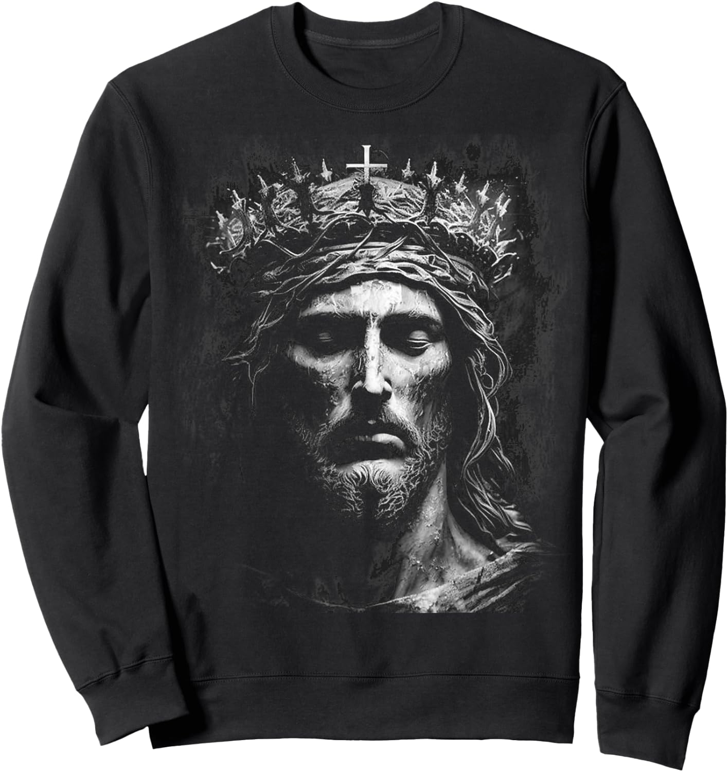 Jesus Christ King Of Kings Lord of Lords Sweatshirt - Sweatshirt | Black