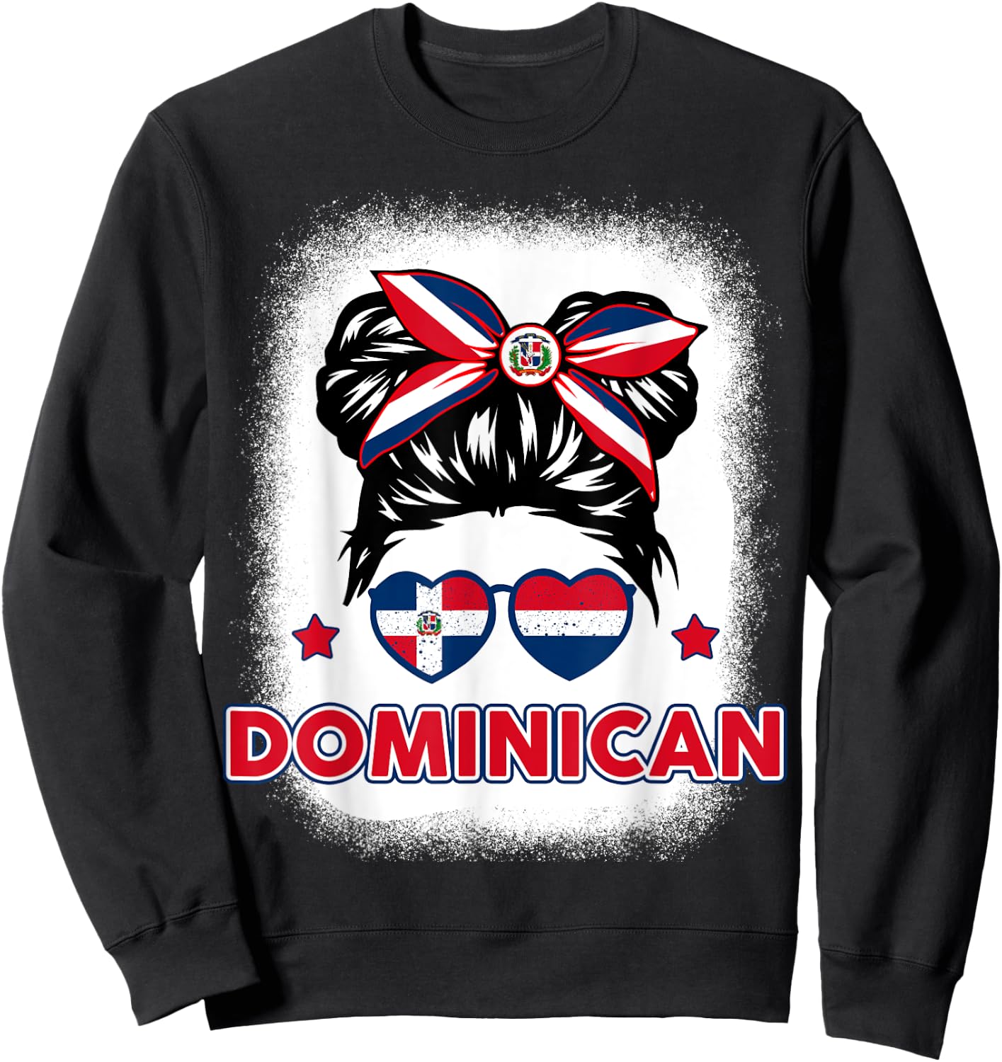 La Dominican Republica Hispanic Heritage Dominicana Kid Girl Sweatshirt - Sweatshirt | Black