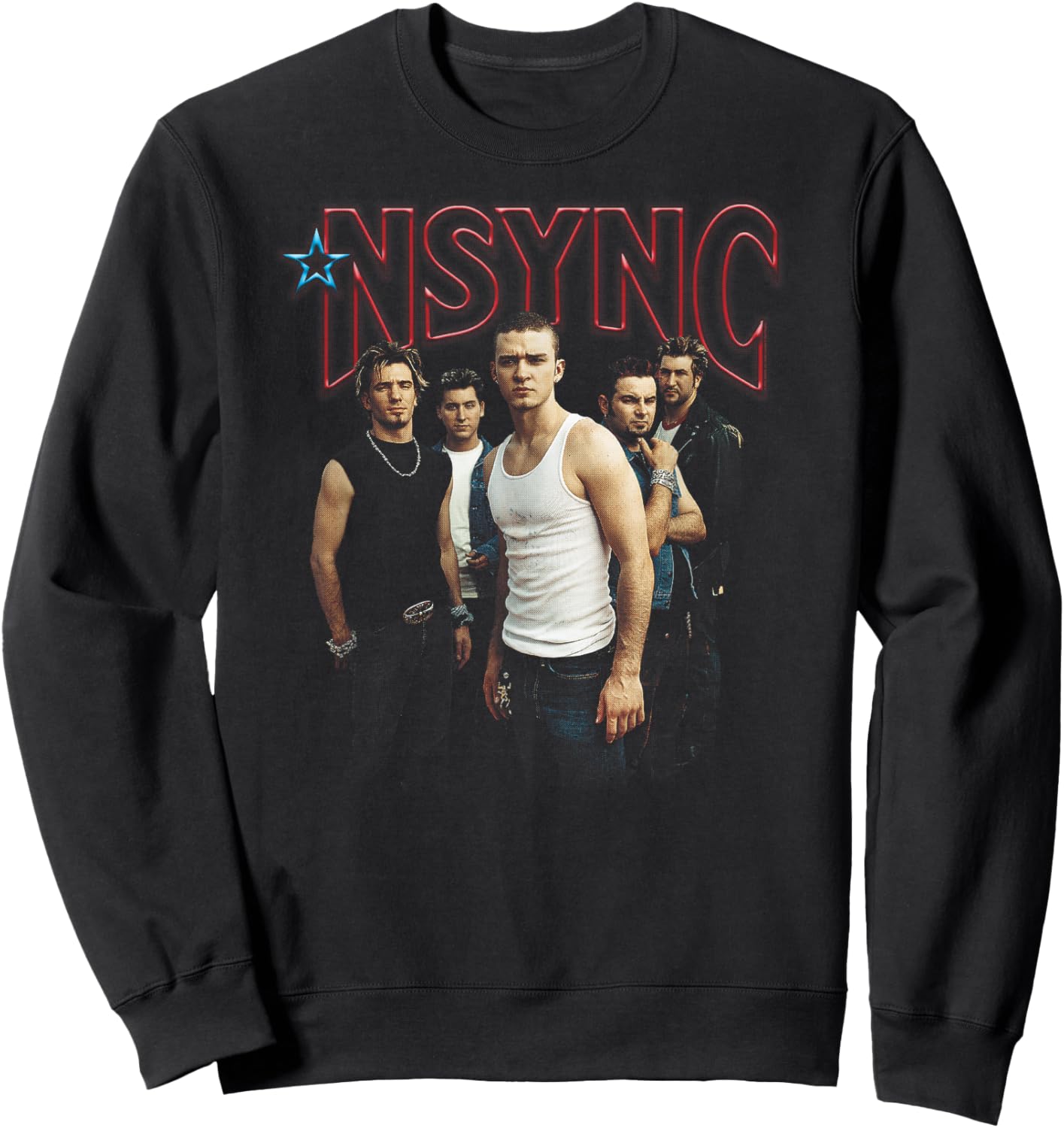 NSYNC Official You Can't Stop Sweatshirt - Sweatshirt | Black