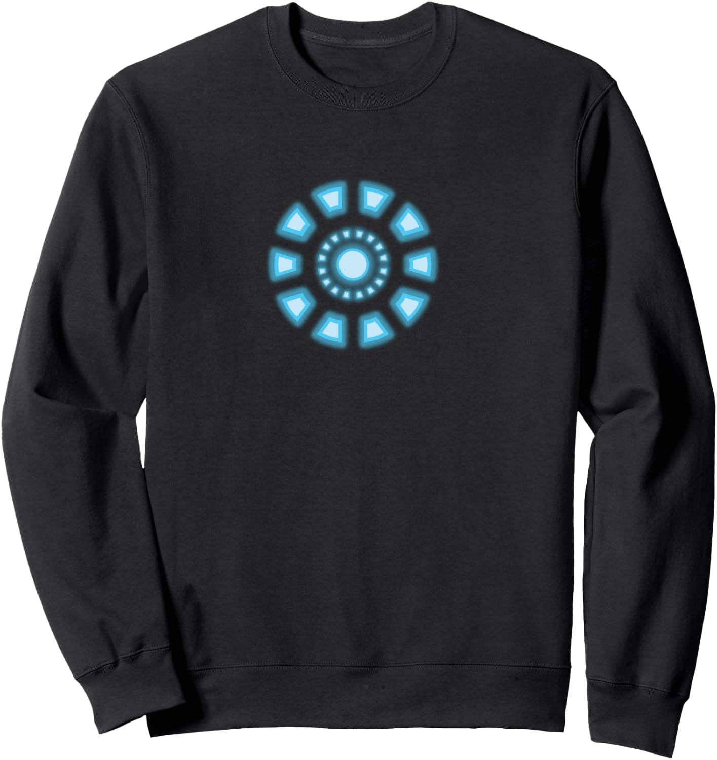 Marvel Studios Iron Man Tony Stark Arc Reactor Classic Sweatshirt - Sweatshirt | Black