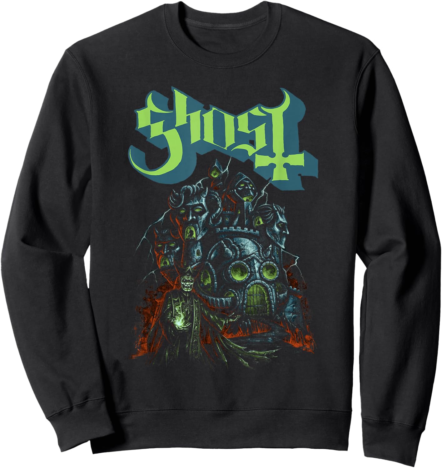Ghost – Ghoul Castle Sweatshirt - Sweatshirt | Black
