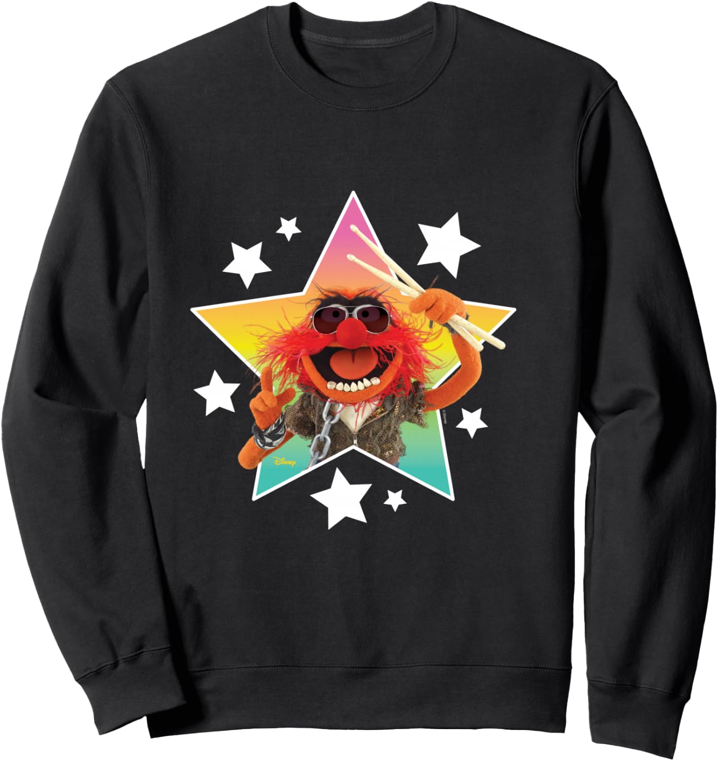The Muppets - Animal & Stars Sweatshirt - Sweatshirt | Black
