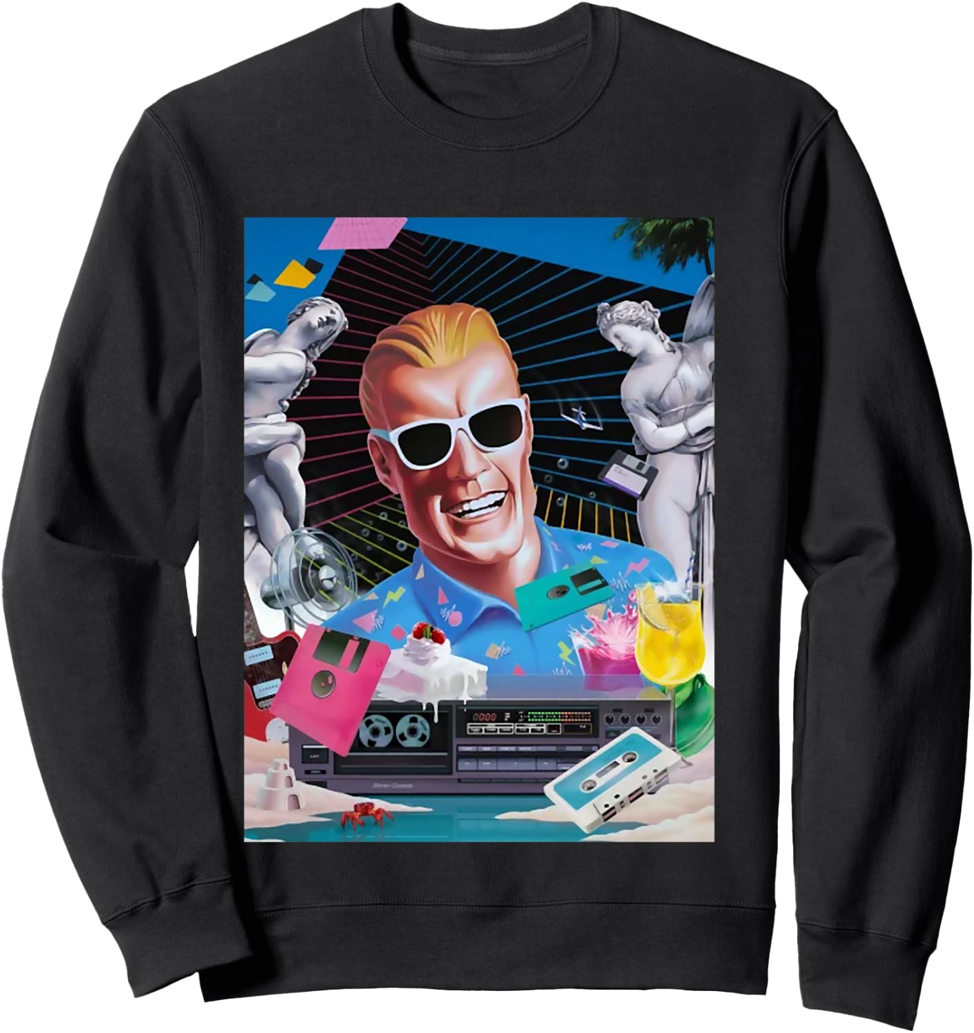 Actor is talented max and headroom beautiful people 16 Sweatshirt - Sweatshirt | Black