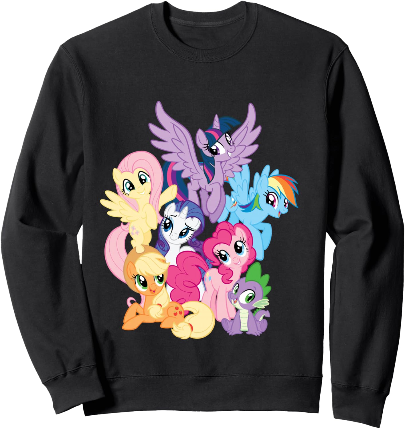 My Little Pony Squad Together Sweatshirt - Sweatshirt | Black