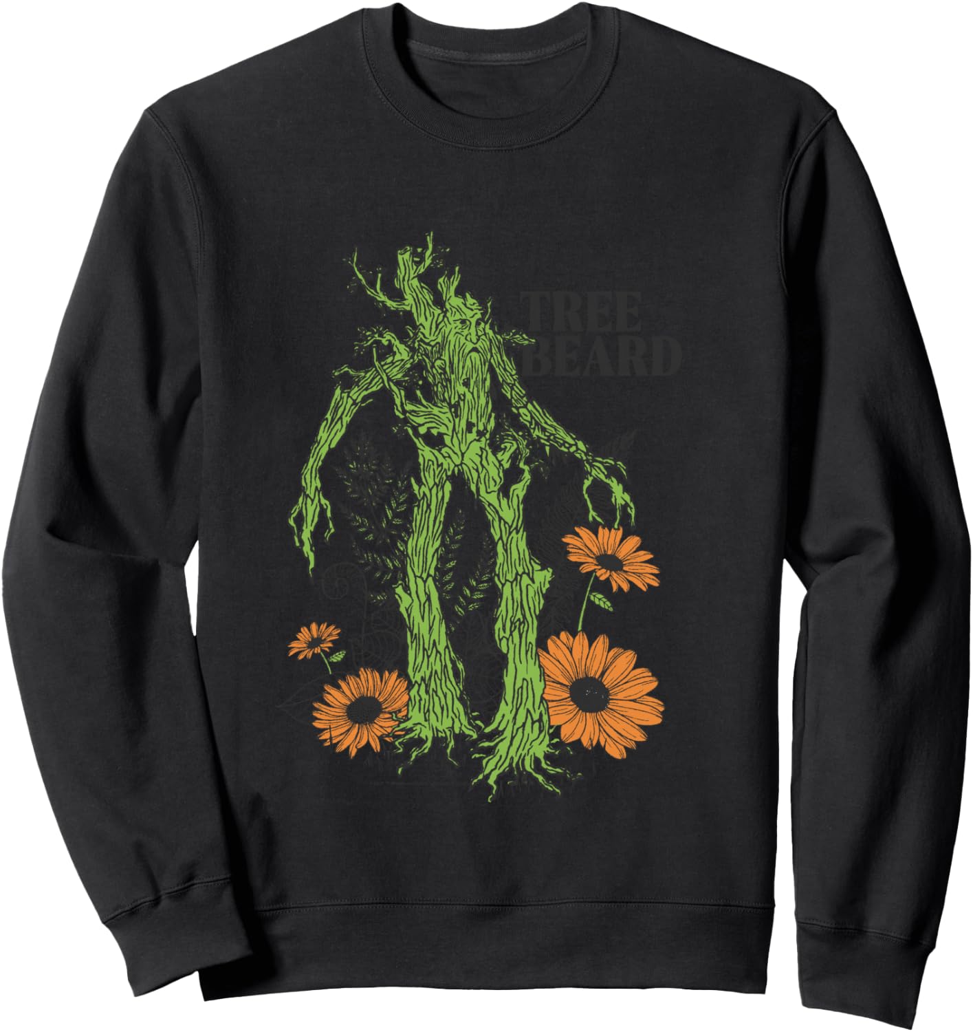 The Lord of the Rings: The Two Towers Tree Beard Nature Sweatshirt - Sweatshirt | Black