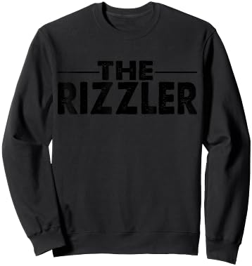 The Rizzler Rizz Meme Sweatshirt - Sweatshirt | Black