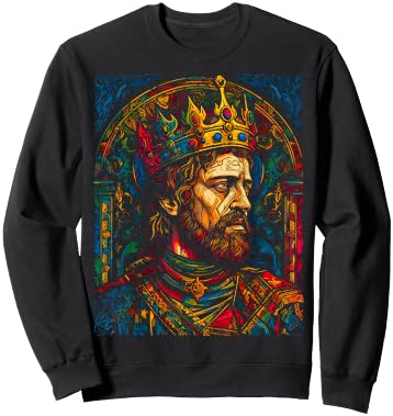 Arthurian Mythology King Arthur Sweatshirt - Sweatshirt | Black