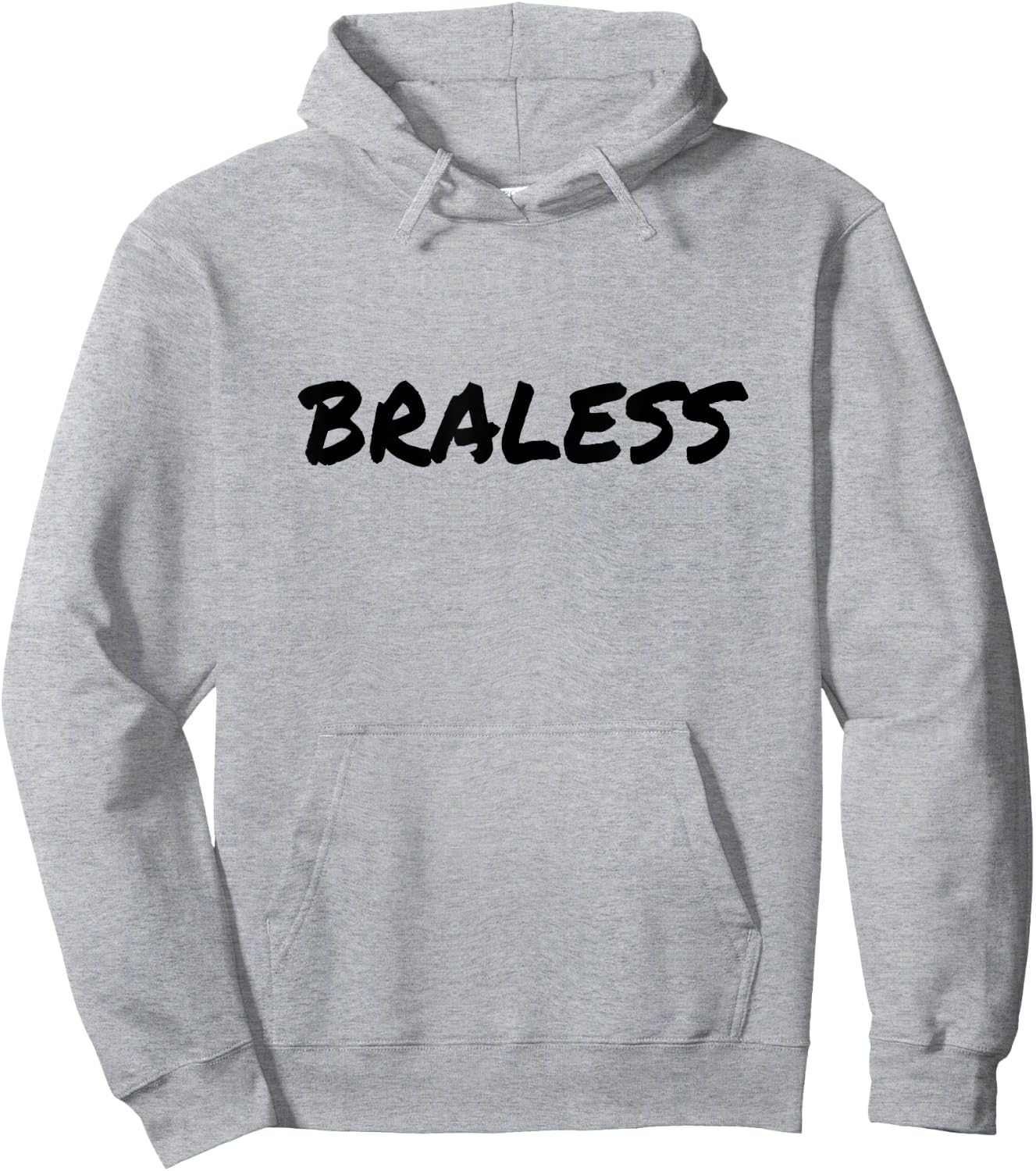 Braless Feminist Empowerment Free The Nip Go Braless Women Hoodie - Hoodie | Ash