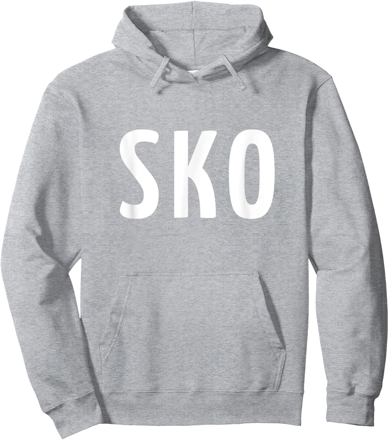 SKO - Slovakia Three Part Combo Design - Slovak Flag Part 3 Hoodie - Hoodie | Ash