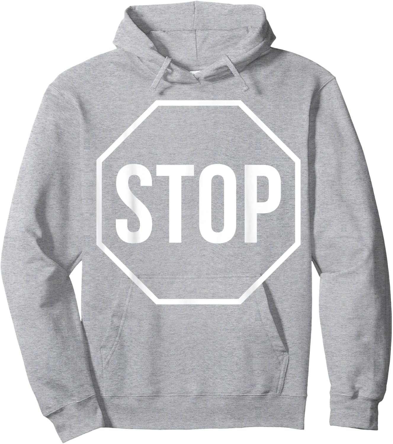 Stop Sign Stop Sign Costume Shirt Hoodie - Hoodie | Ash
