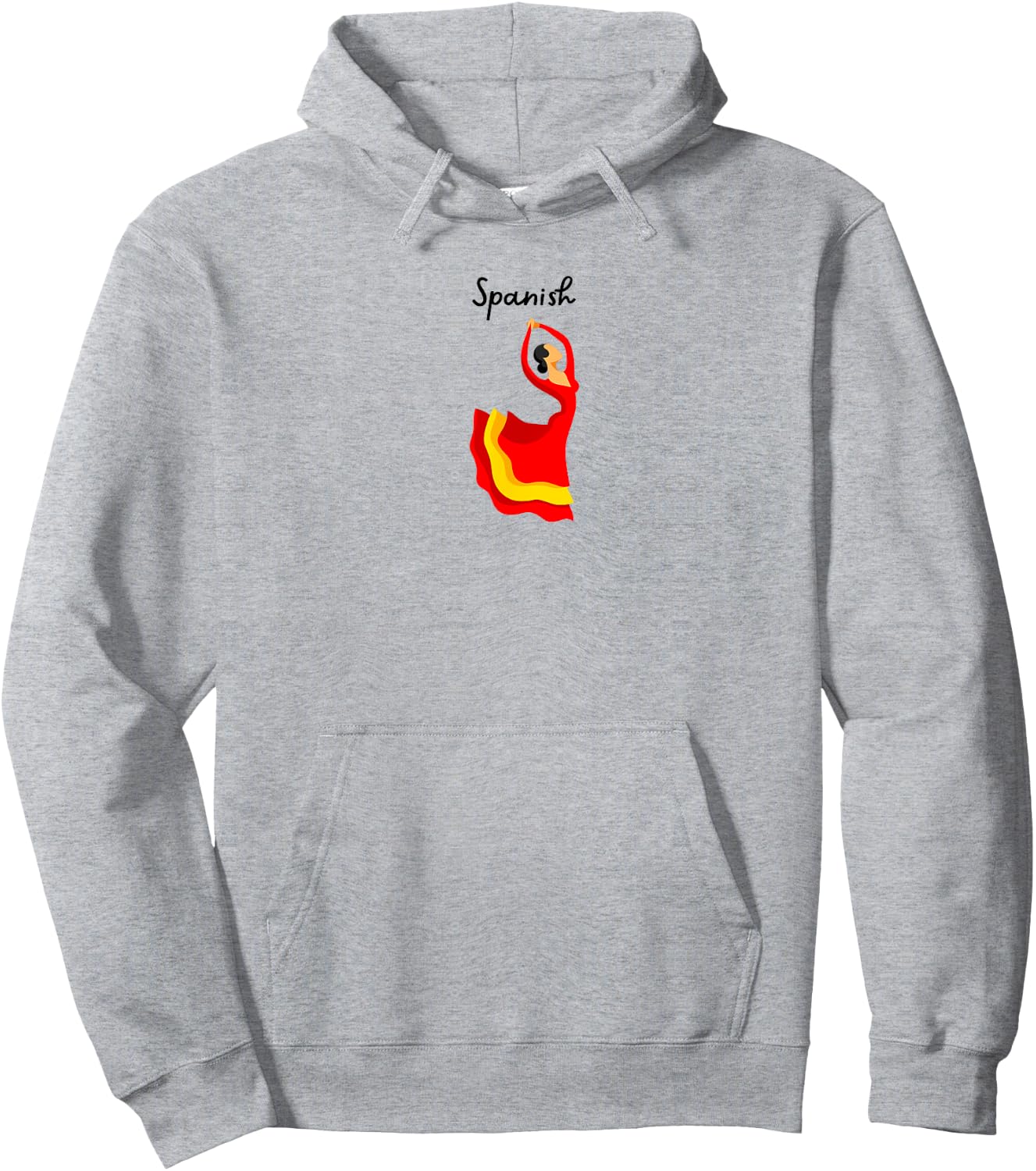 Spanish Dancer Nutcracker Ballet Christmas Holidays Graphic Hoodie - Hoodie | Ash