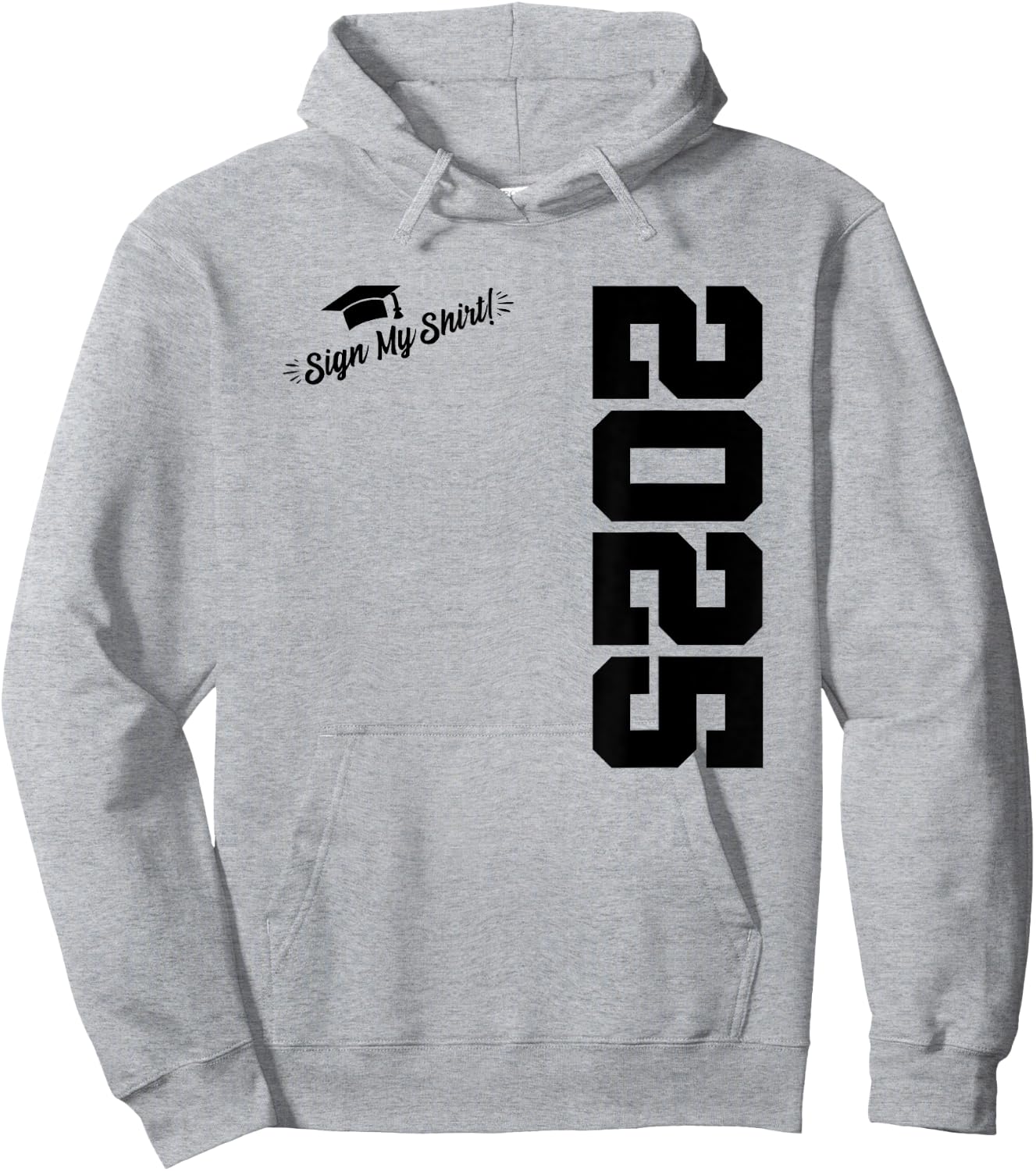 2025 Senior Graduation - Autograph Shirt - Class of 2025 Hoodie - Hoodie | Ash