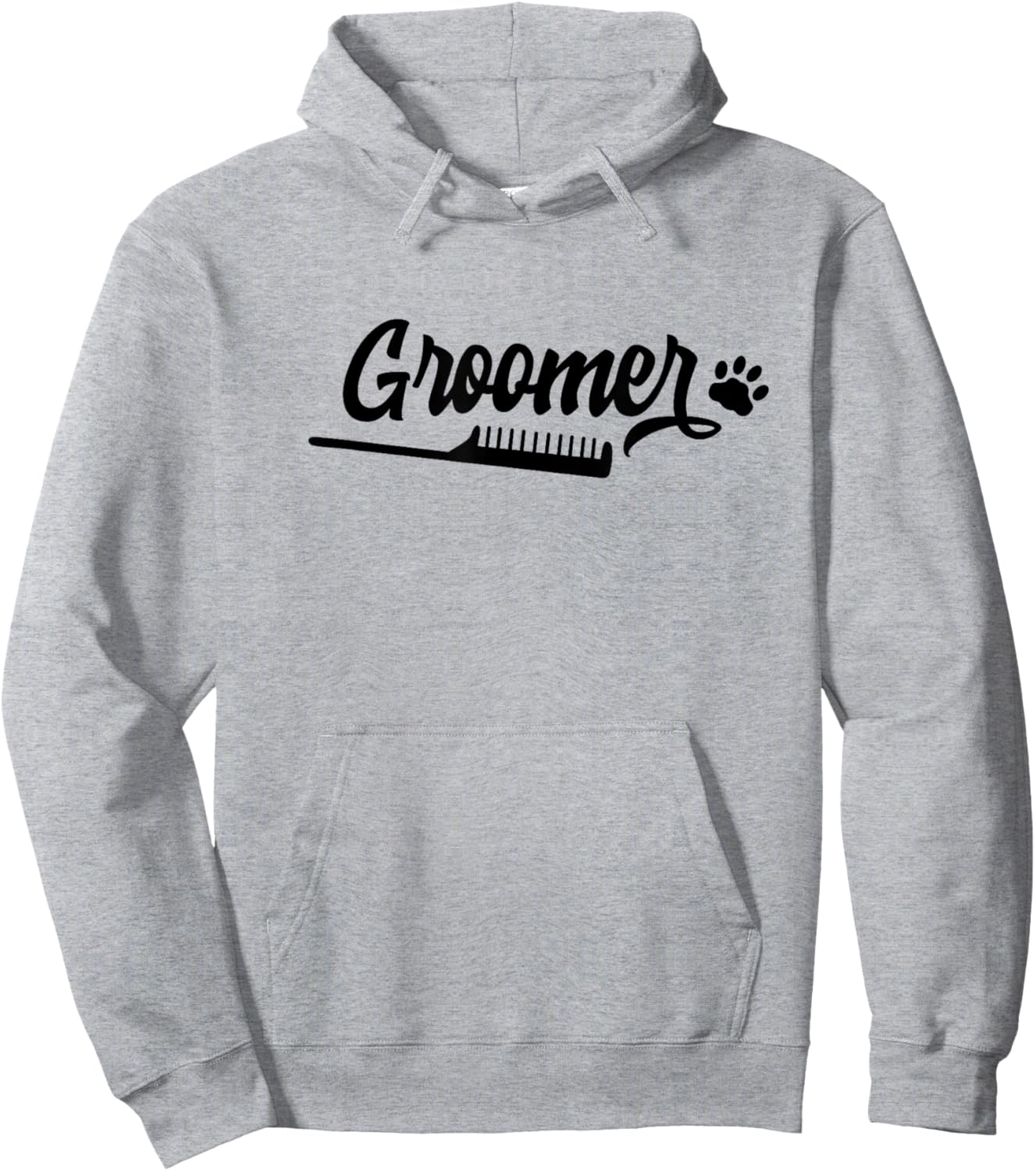 Groomer Grooming Salon Dog Animal Women Hoodie - Hoodie | Ash