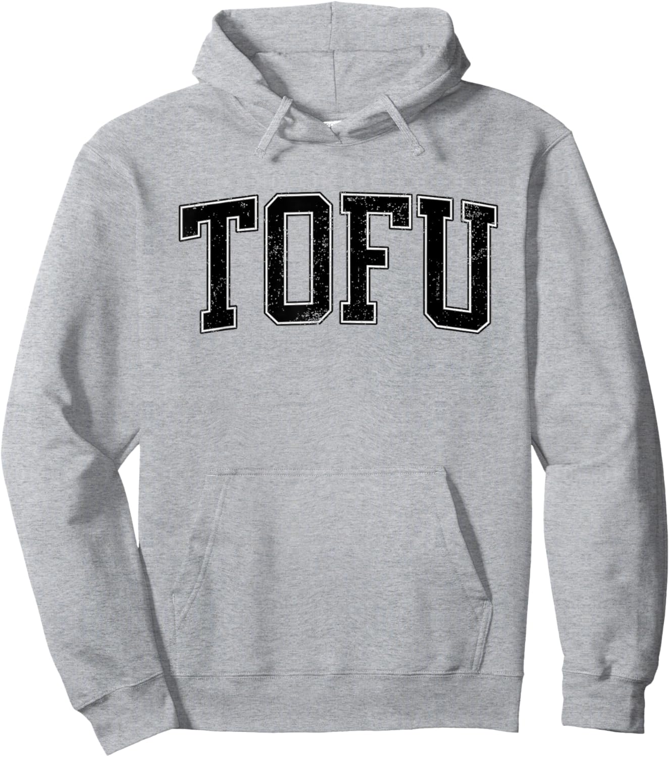 Tofu College Vegan Hoodie - Hoodie | Ash