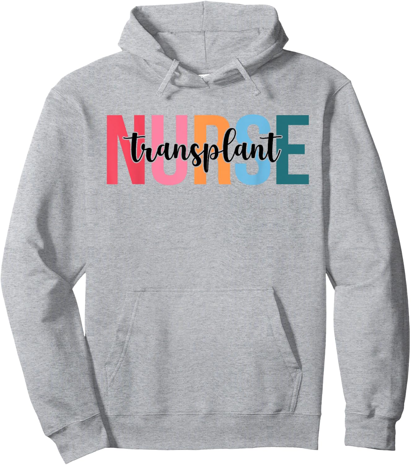 Women Transplant Nurse Gifts For Nursing Apparel Hoodie - Hoodie | Ash