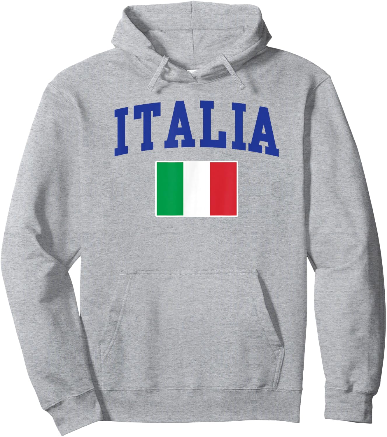 Italia Flag Italy Italiano Italian Family Novelty Souvenir Hoodie - Hoodie | Ash