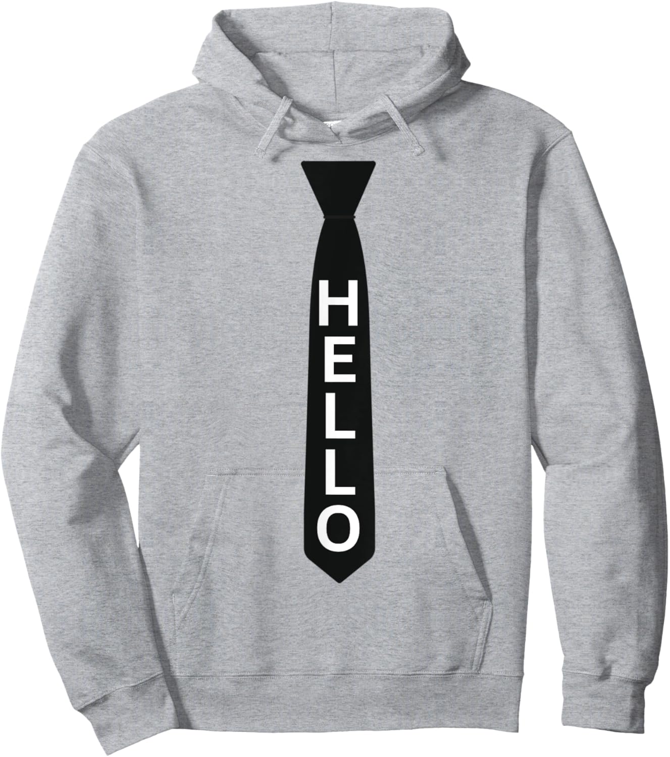 Book of Mormon Musical Hello Tie Hoodie - Hoodie | Ash