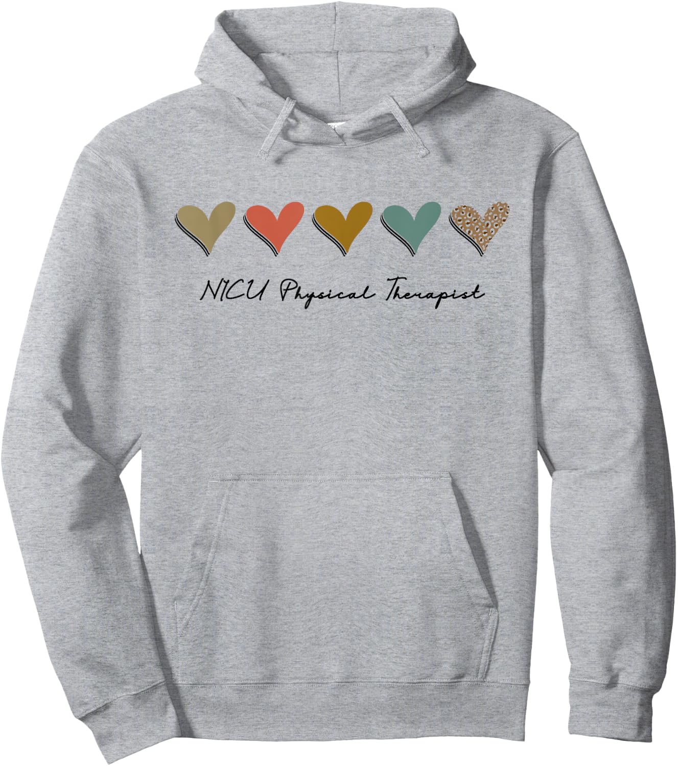 NICU Physical Therapist Neonatal ICU Nurse Funny Respiratory Hoodie - Hoodie | Ash