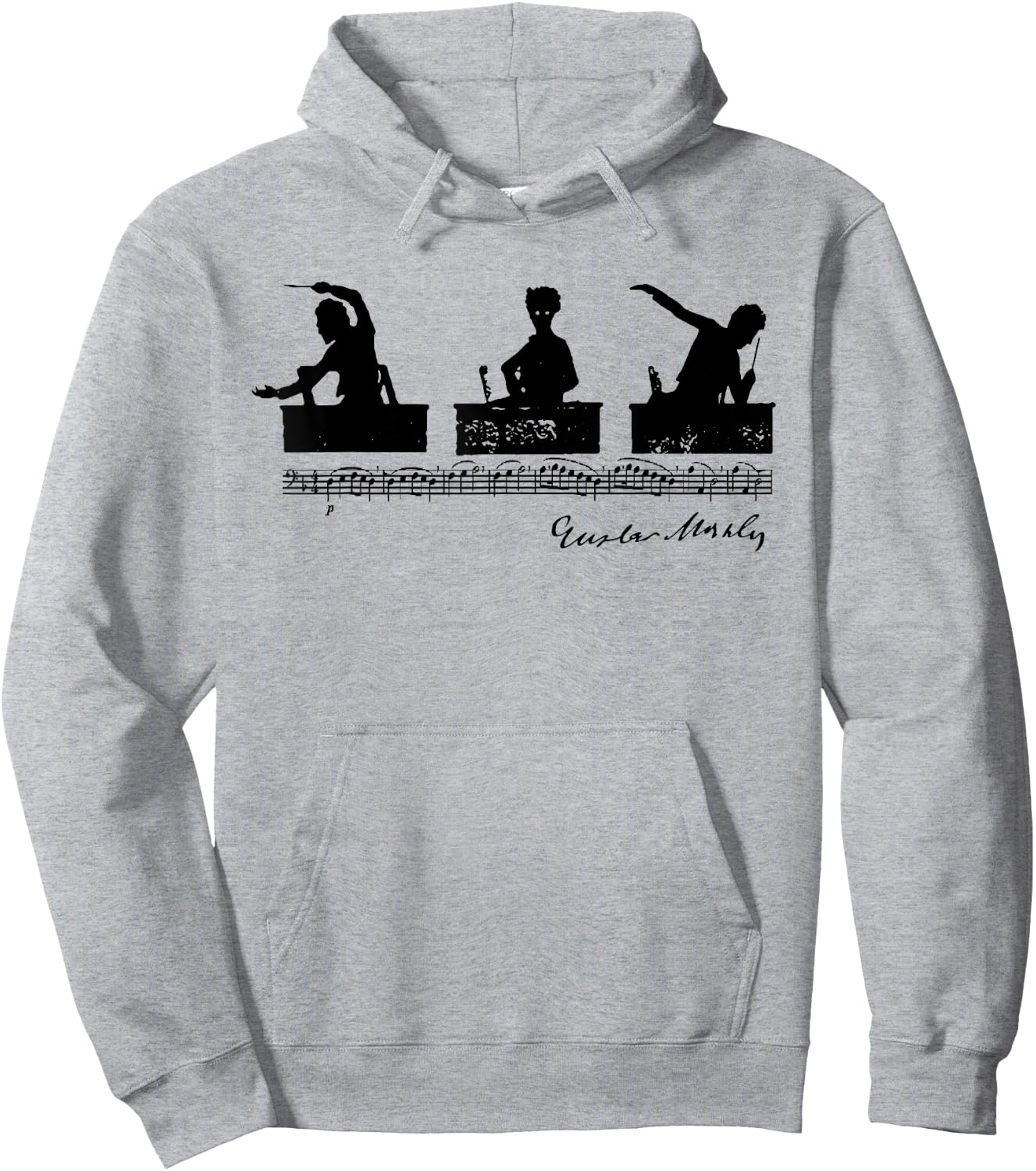 Mahler composer conductor classical music Hoodie - Hoodie | Ash