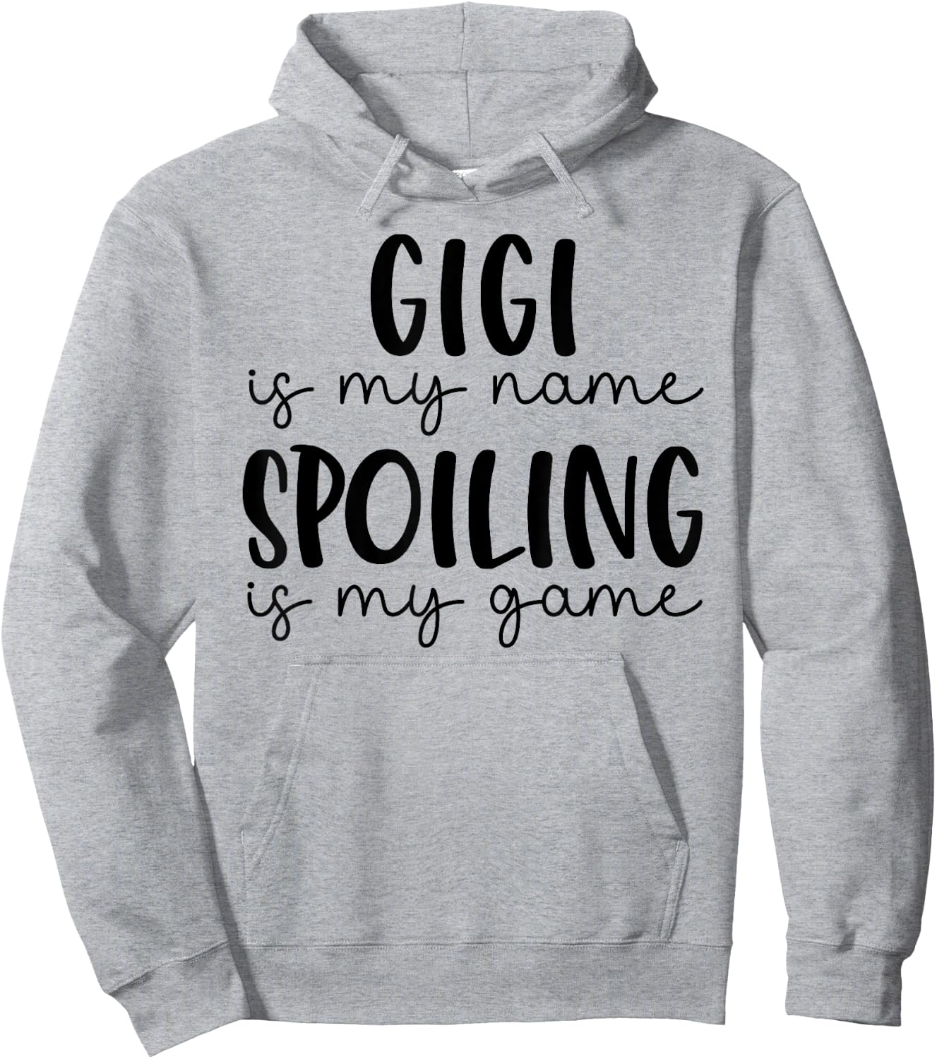 Gigi is My Name Spoiling is My Game Funny Gigi Hoodie - Hoodie | Ash