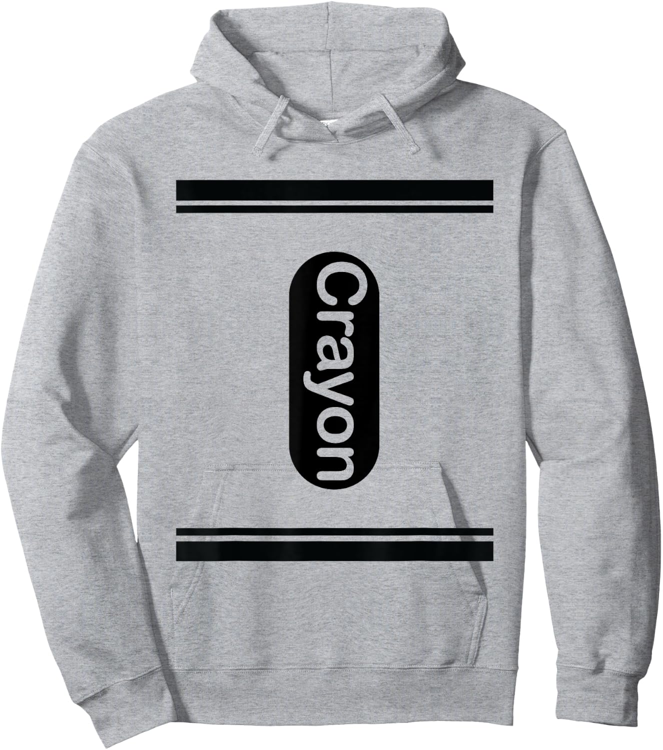 Crayon Costume For Girls Hoodie - Hoodie | Ash