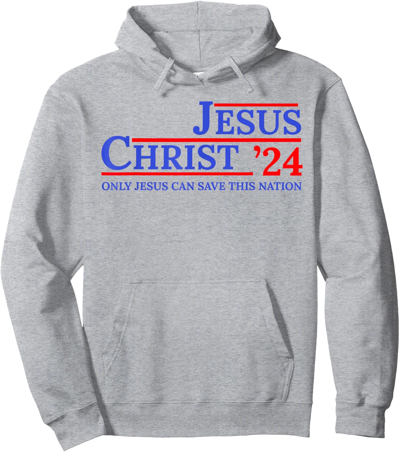 Jesus Christ 24 Only Jesus Can Save This Nation Hoodie - Hoodie | Ash