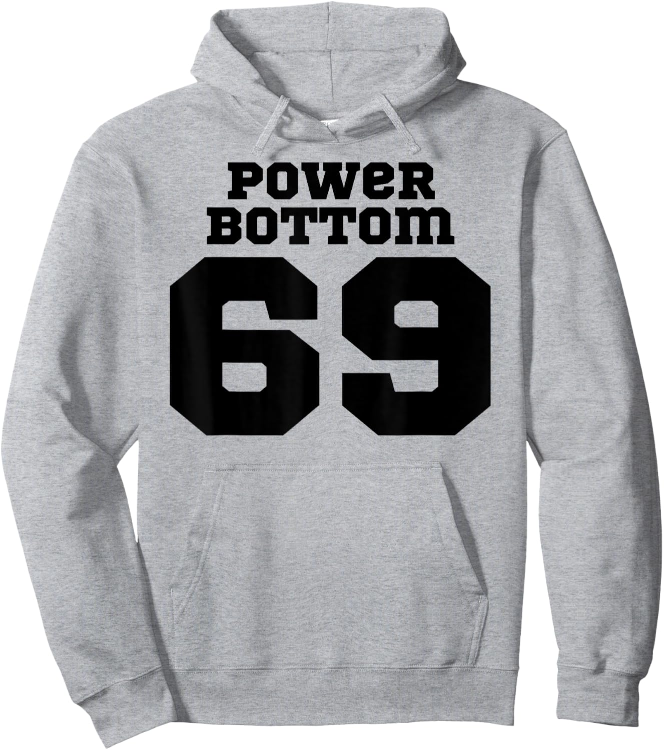Funny Gay Couple Power Bottom 69 Athletic Hoodie - Hoodie | Ash