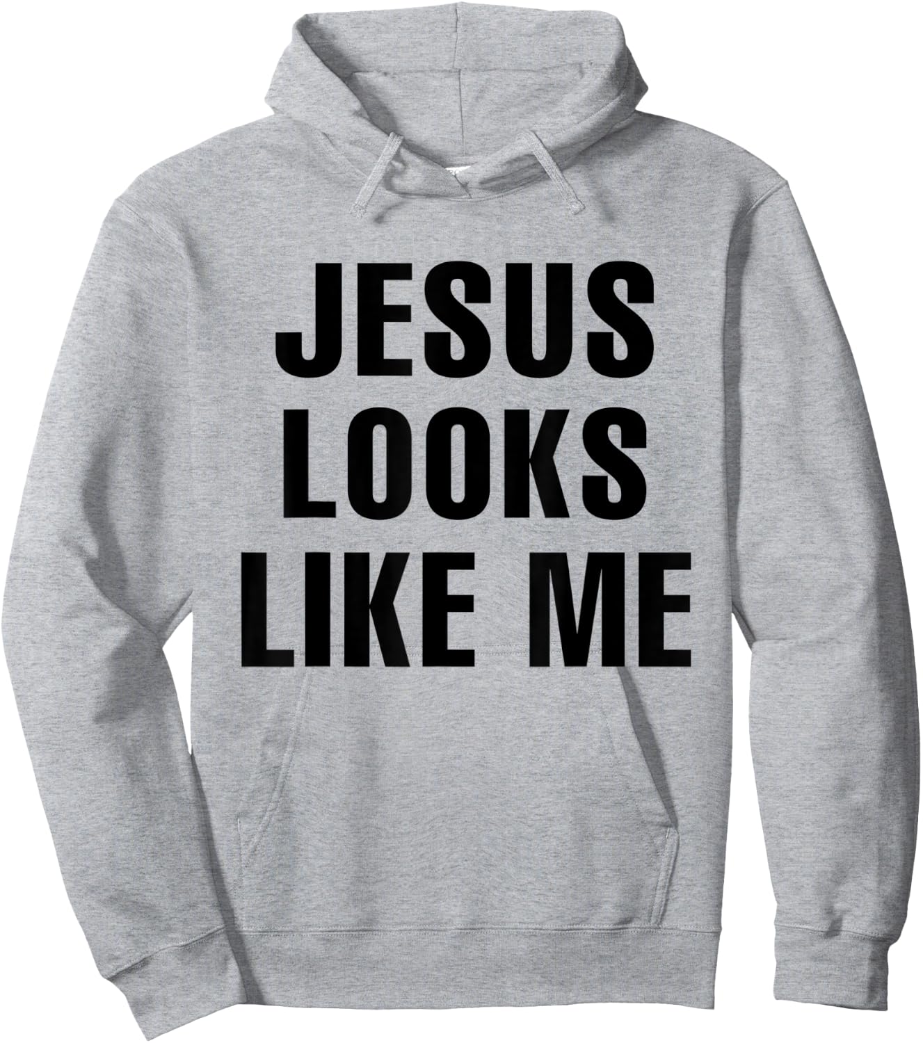 Jesus looks like me, rock punk camp debbie music funtime 80s Hoodie - Hoodie | Ash