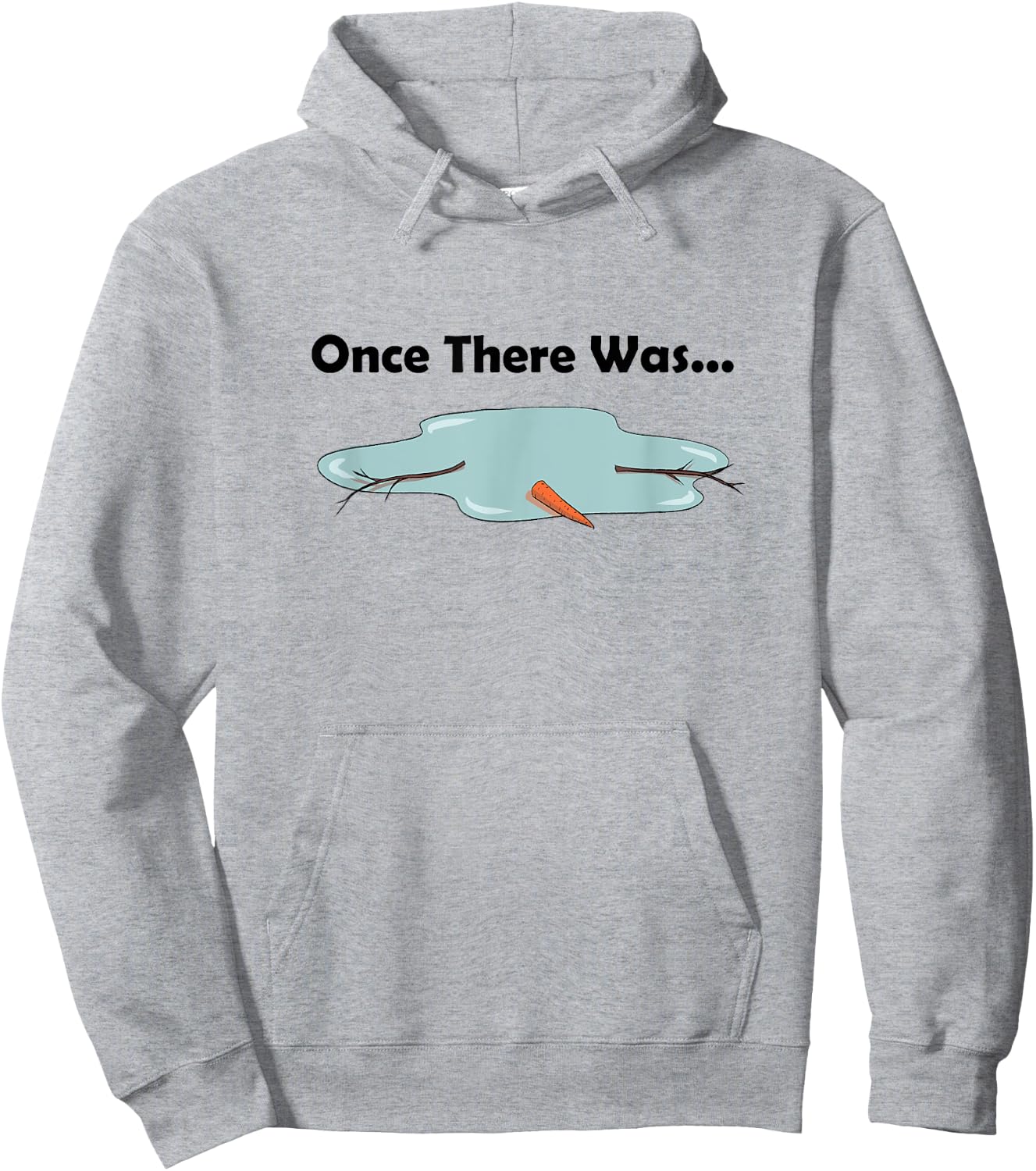 Once There Was a Snowman Funny LDS Primary Song Hoodie - Hoodie | Ash