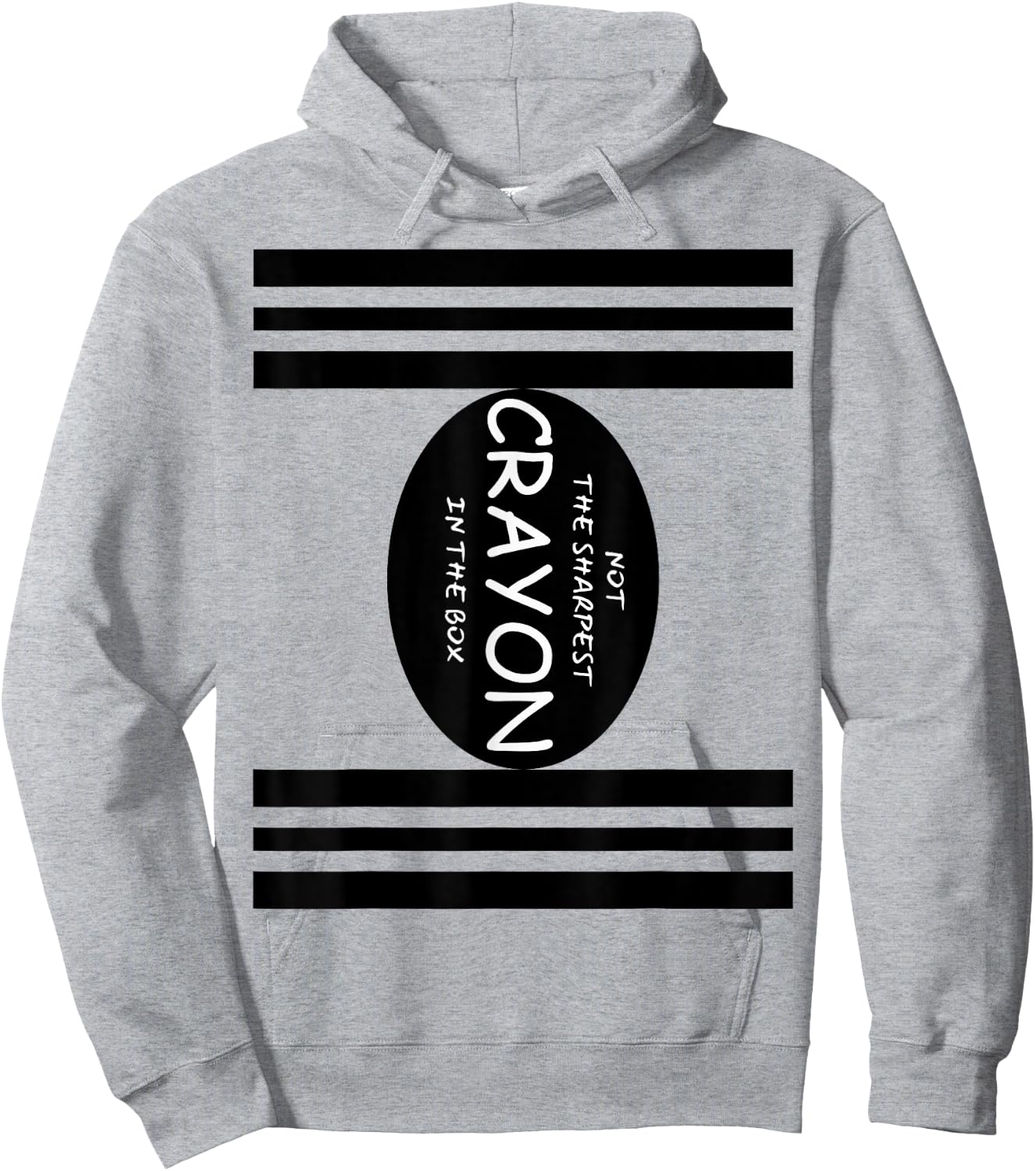 Funny Not The Sharpest Crayon In The Box Halloween Couples Hoodie - Hoodie | Ash
