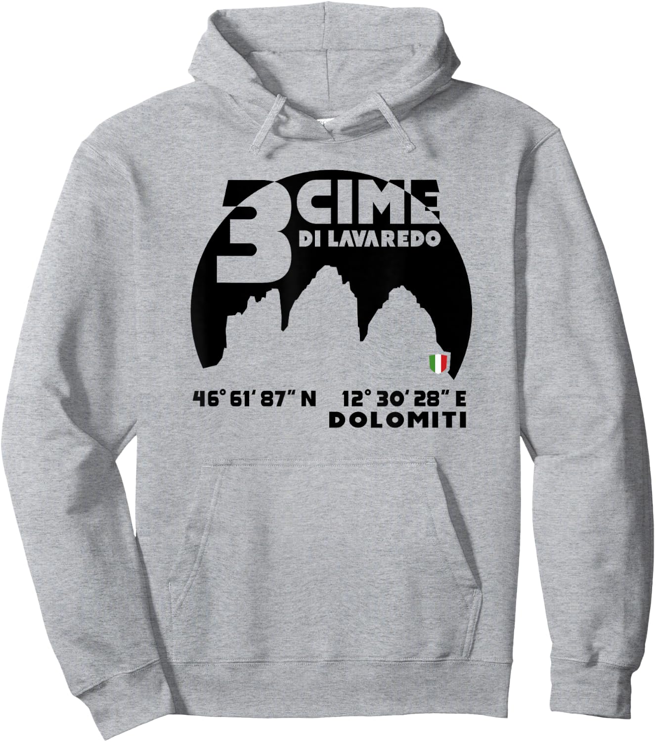 Mount Tre Cime di Lavaredo Dolomites Climb Hike hiking Gifts Hoodie - Hoodie | Ash