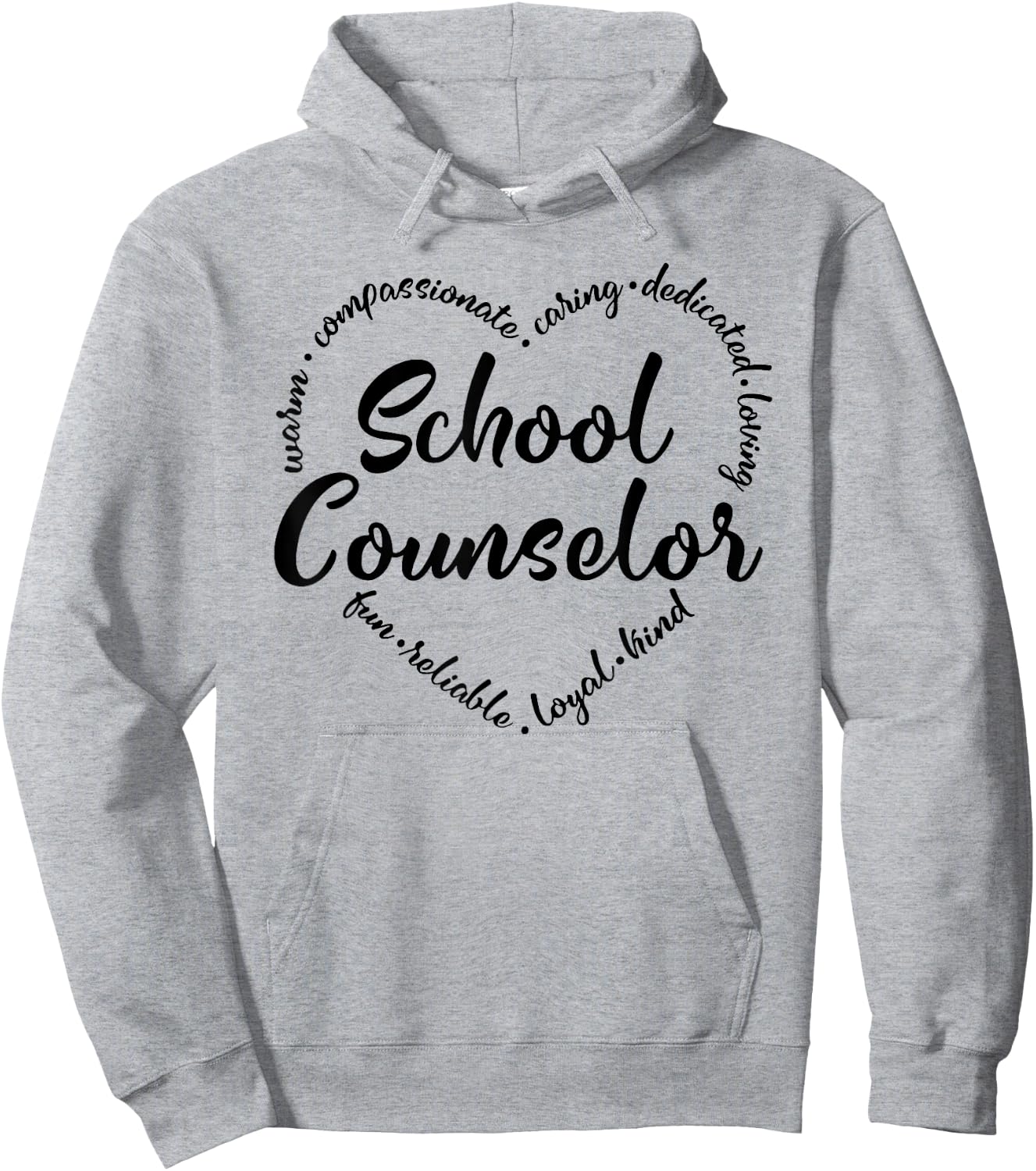School Counselor Guidance Counselor Schools Counseling Hoodie - Hoodie | Ash