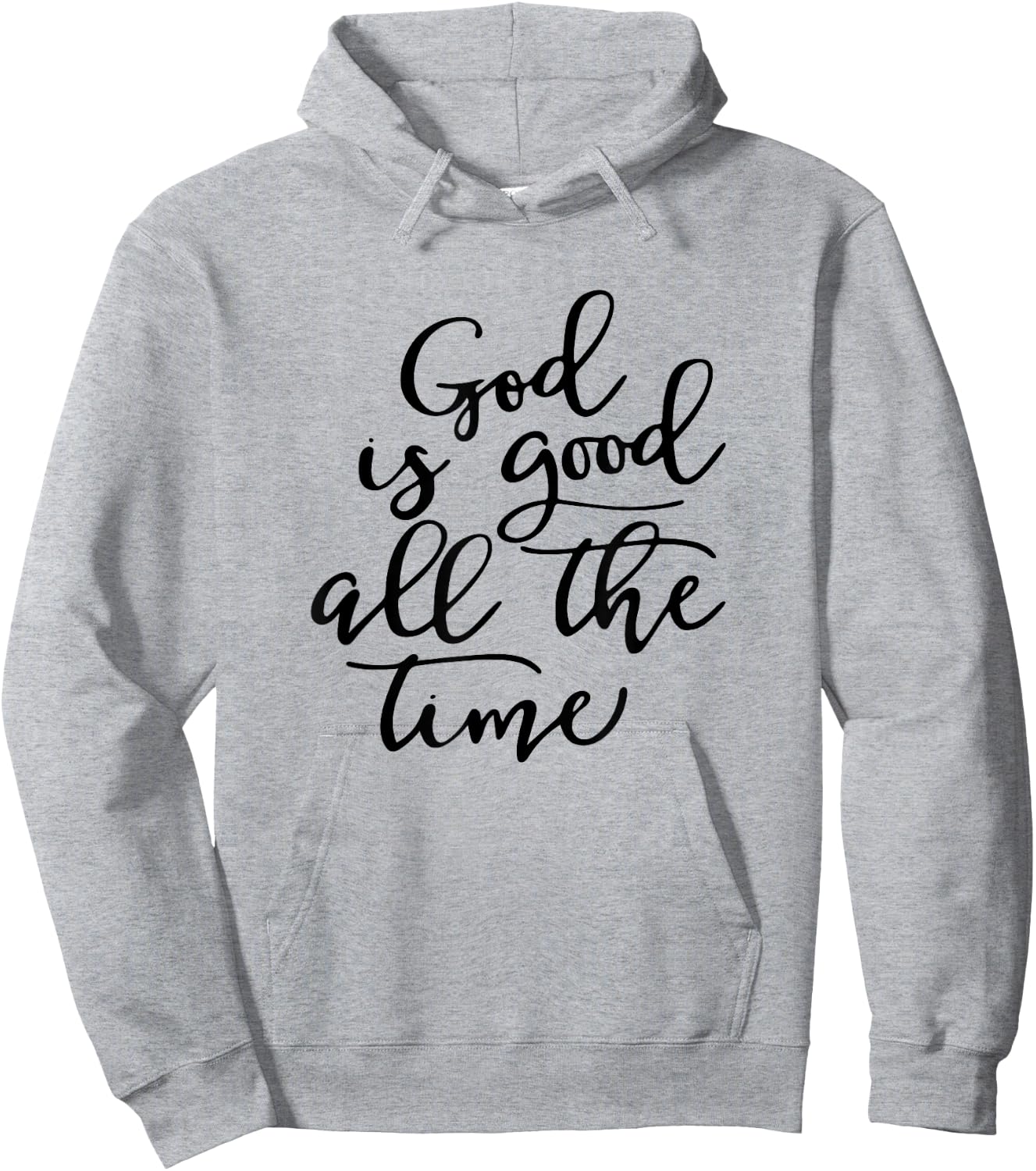 Generic God is Good All The Time Jesus Lover Christian Men Women Hoodie - Hoodie | Ash