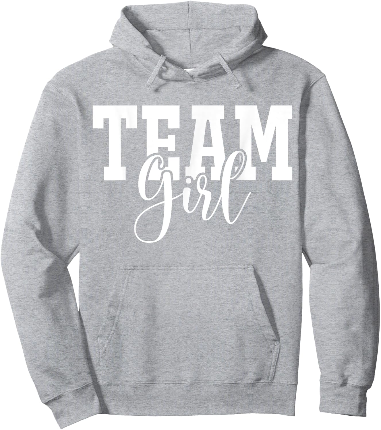 Pink Team Girl Team Boy Gender Reveal Party Matching Family Hoodie - Hoodie | Ash