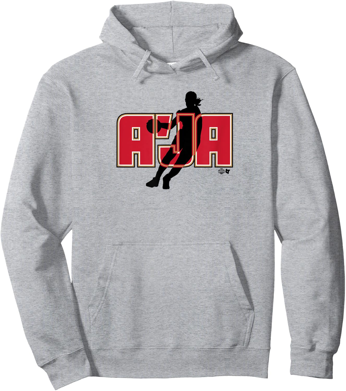 A'ja Wilson: A'JA - Las Vegas Basketball Hoodie - Hoodie | Ash