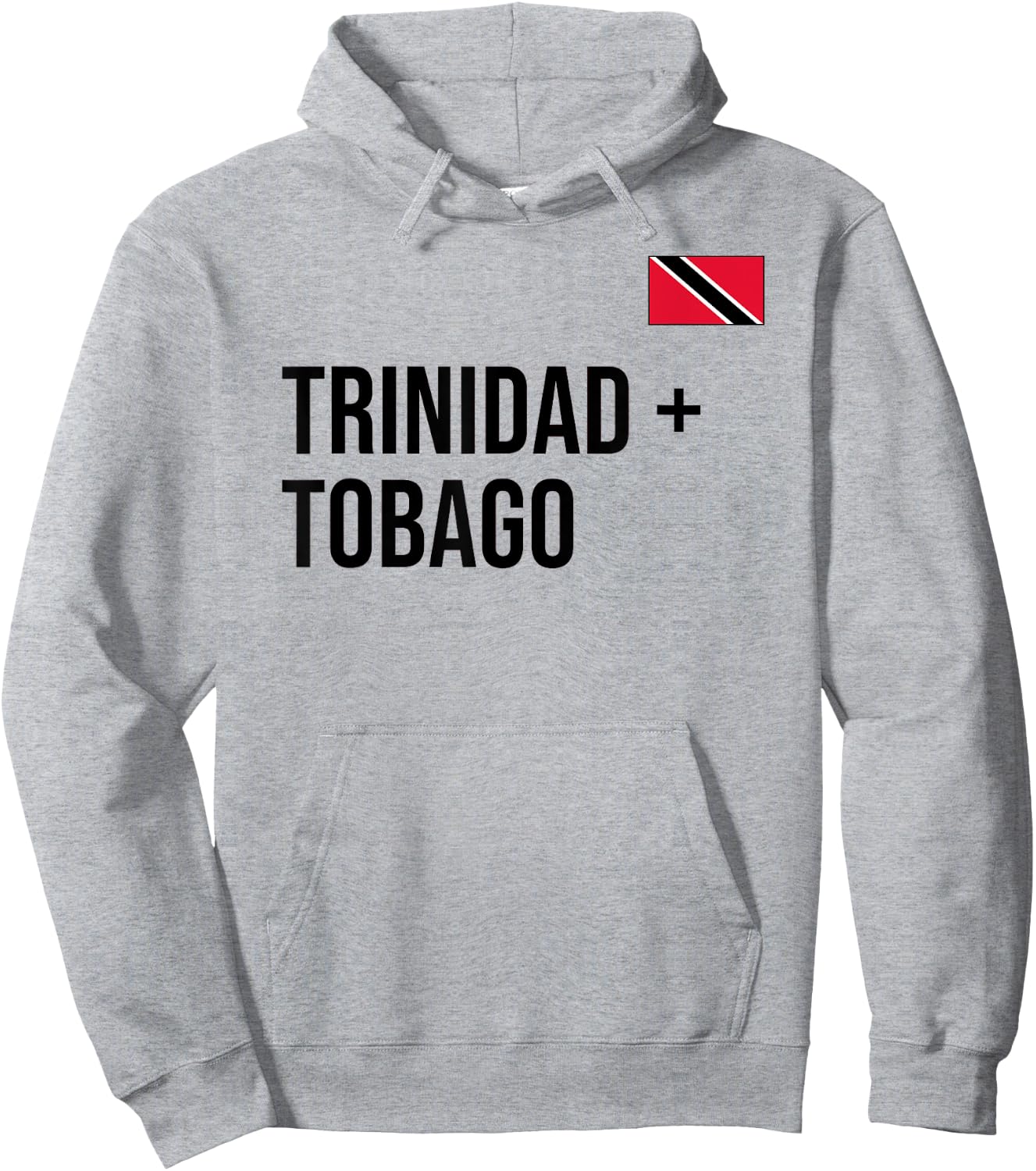 Trinidad and Tobago Sports Soccer Football Athletic Jersey Hoodie - Hoodie | Ash