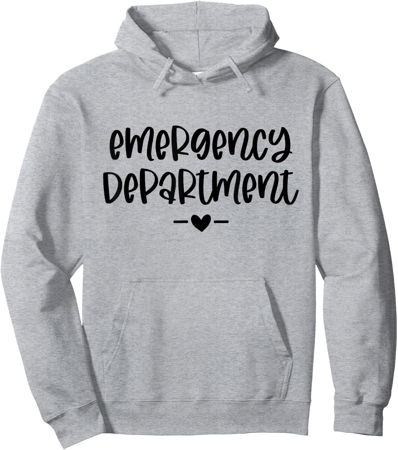 Emergency Department Emergency Room Healthcare Nursing Hoodie - Hoodie | Ash