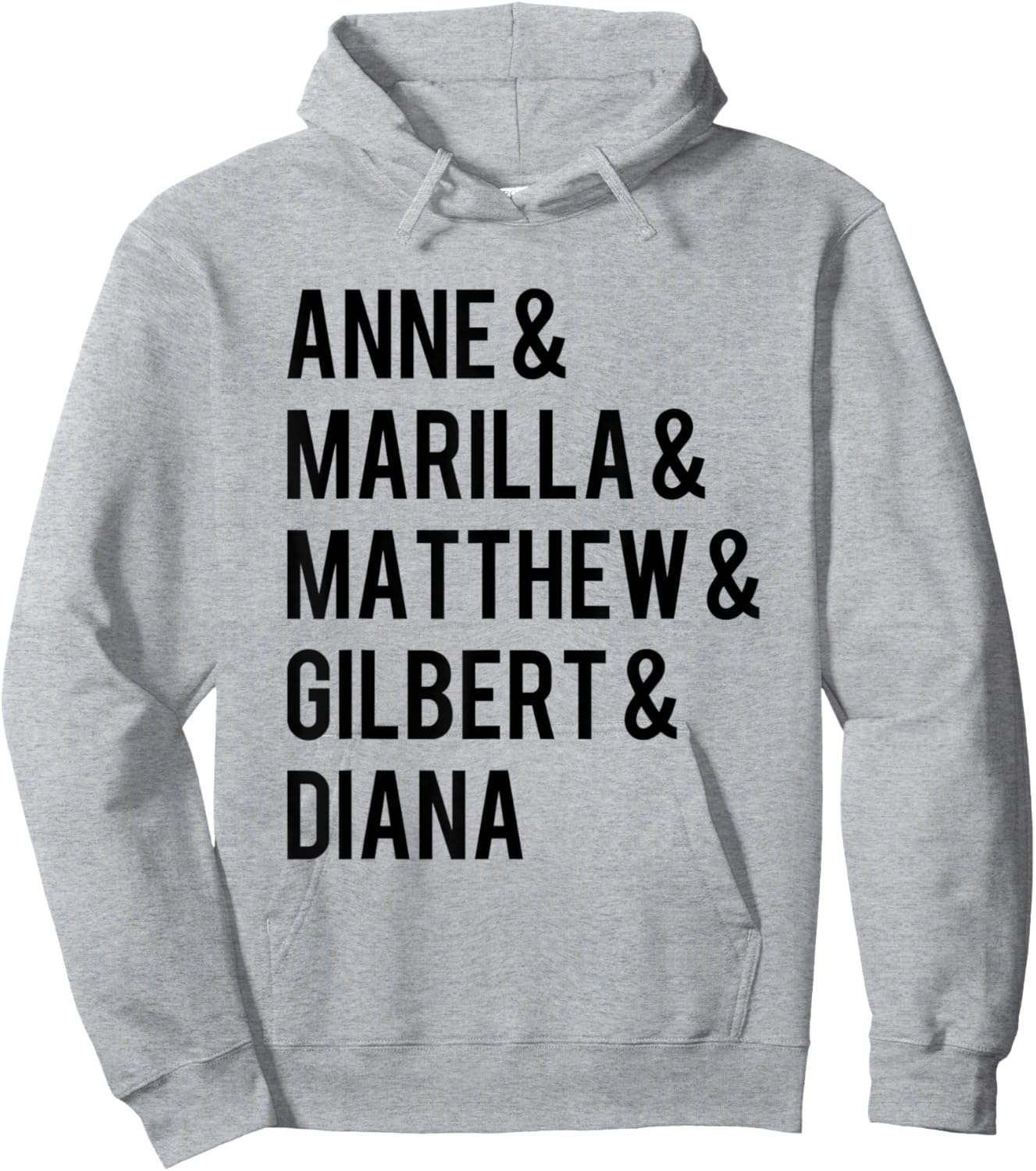 L.M. Montgomery Green Gables Favorite Characters Hoodie - Hoodie | Ash