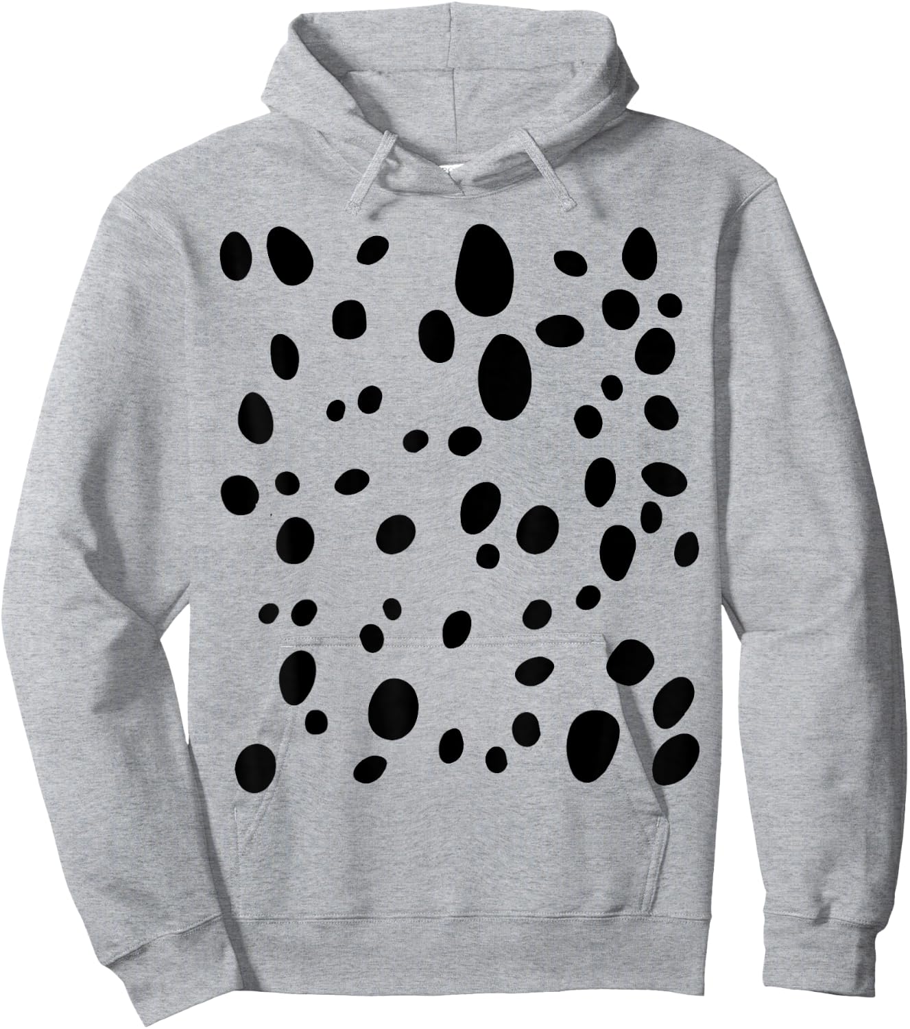 Funny Pretend I'm a Dalmatian Dog Halloween Costume Women Kids Hoodie - Hoodie | Ash