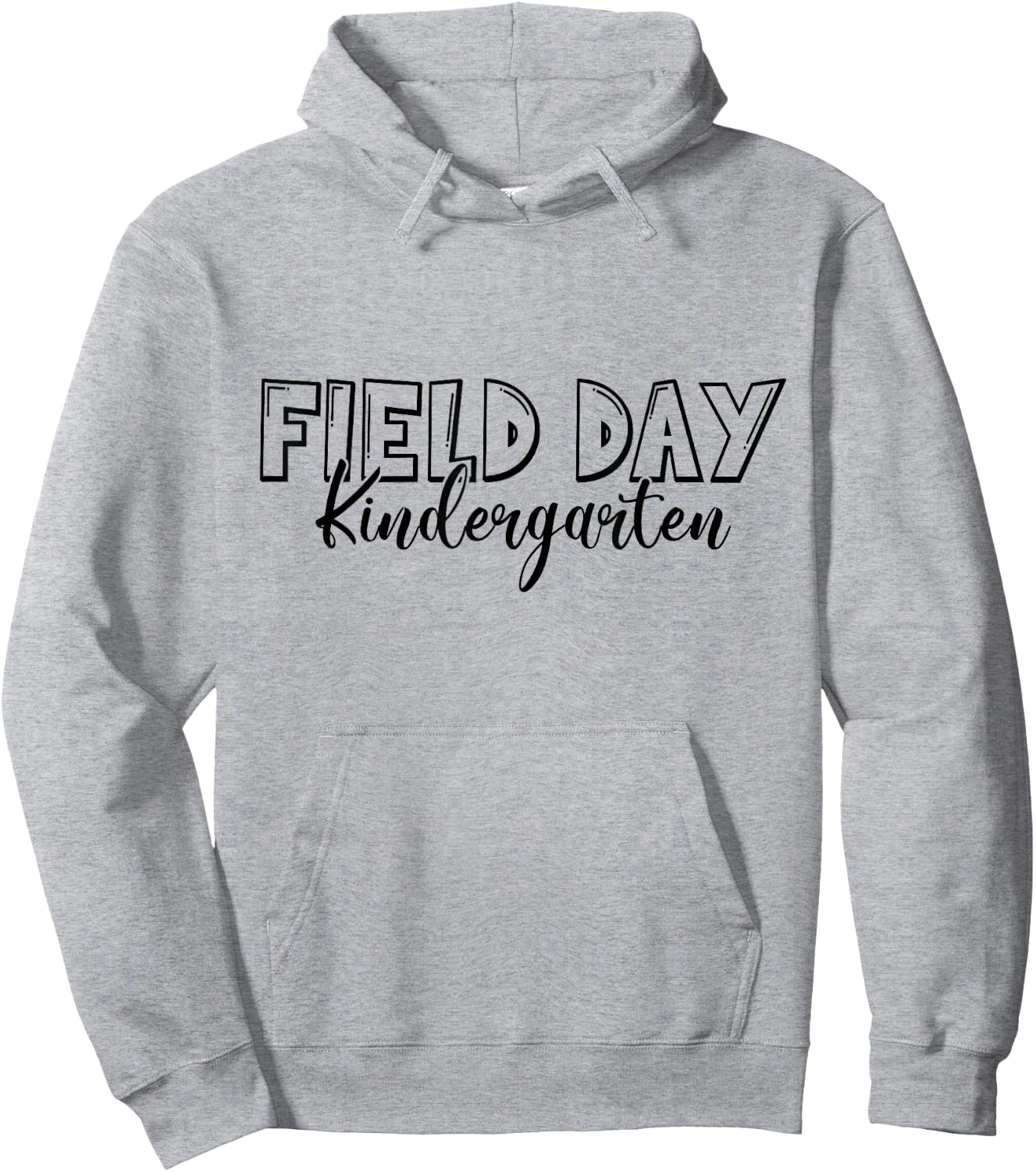 Field Day 2025 Kindergarten school teacher kids Yellow Hoodie - Hoodie | Ash