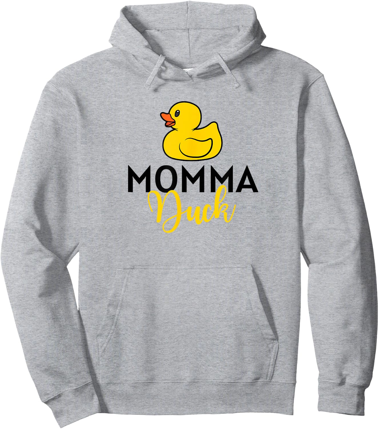 Momma Duck Keeper Farm Fowl Flock Lover Animal Gift Hoodie - Hoodie | Ash